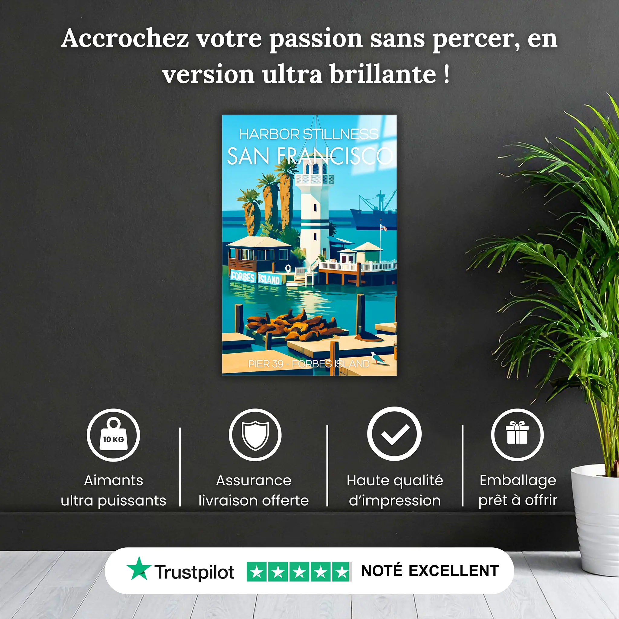 tableau-affiche-harbor-stillness-san-francisco-pourquoi-acheter | DreamWay