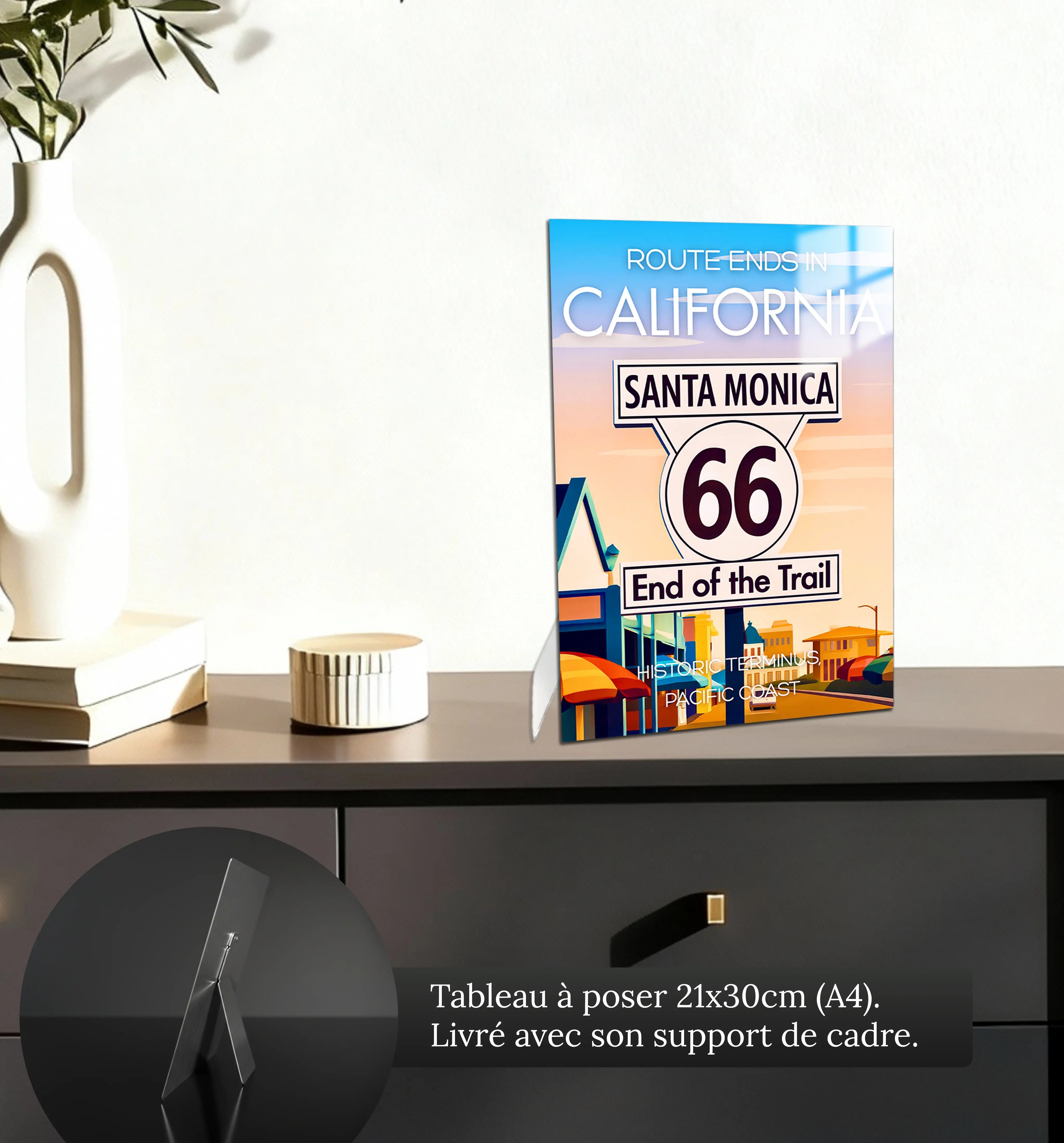tableau-affiche-historic-terminus-pacific-coast-california-petit-format-a-poser-sur-meuble | DreamWay