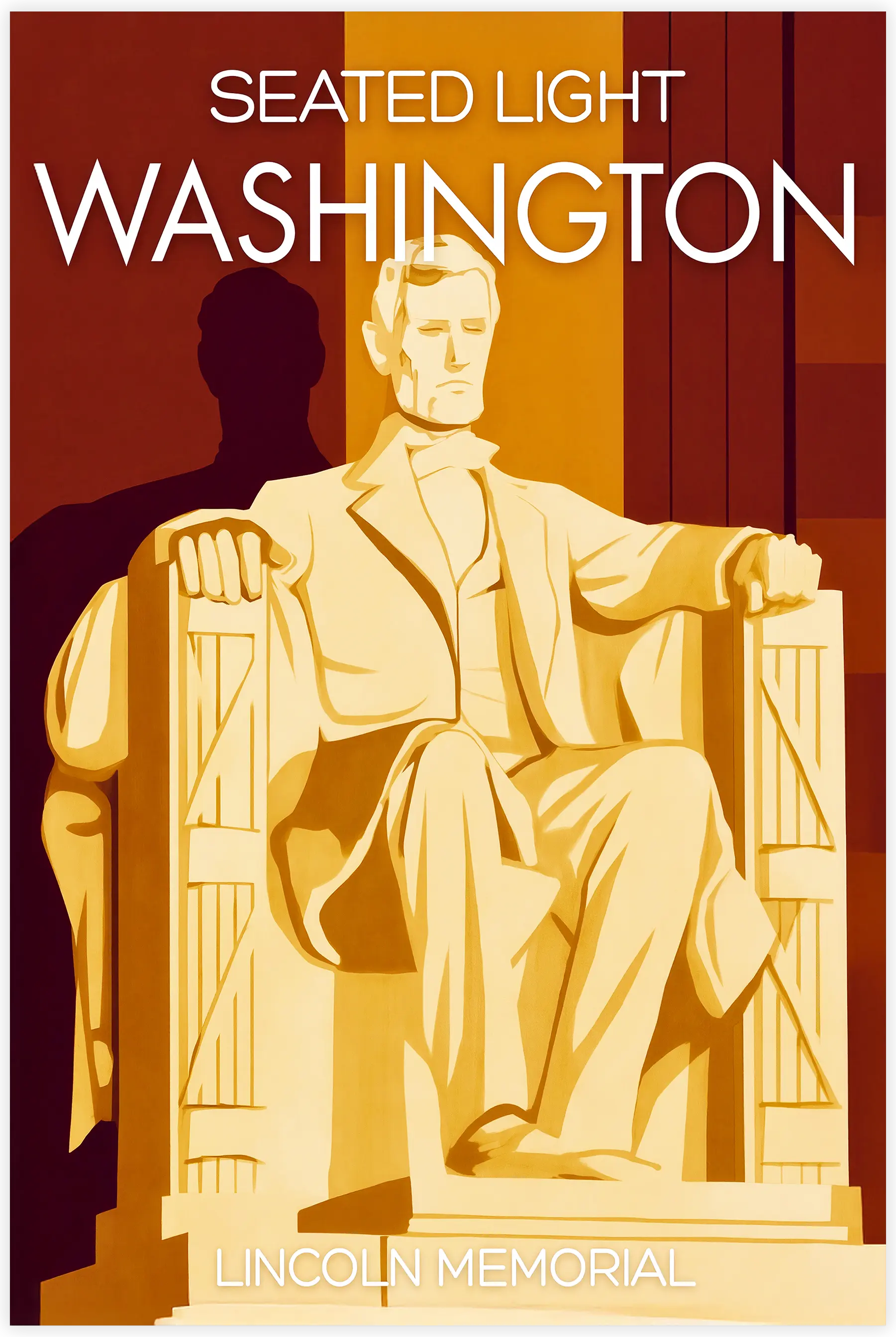 tableau-affiche-lincoln-memorial-statue-washington | DreamWay