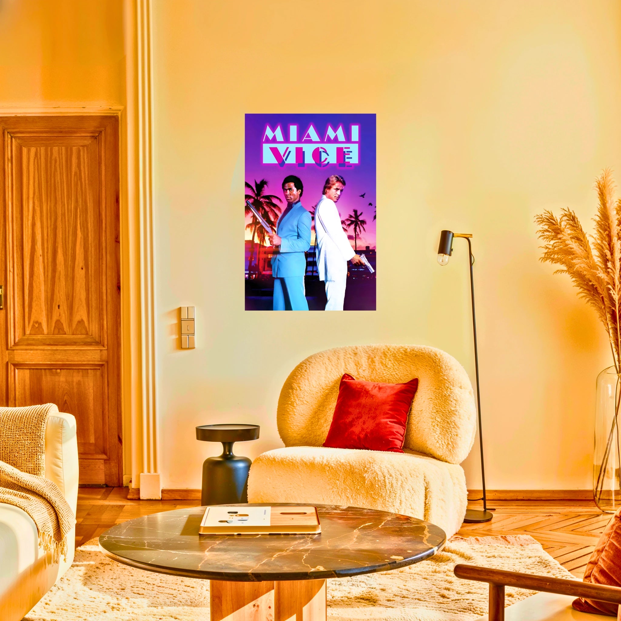 Tableau Affiche Miami Vice