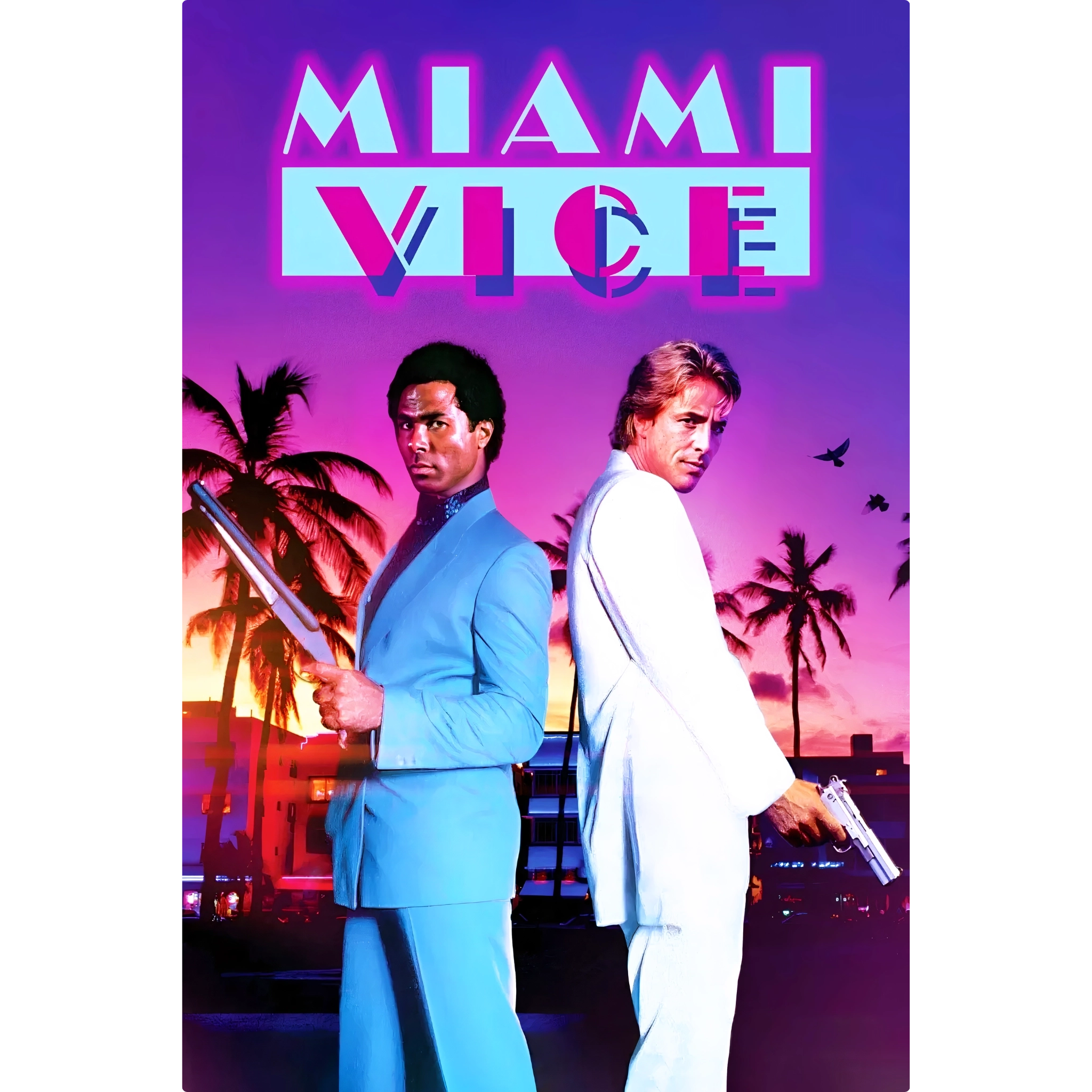 Tableau Affiche Miami Vice