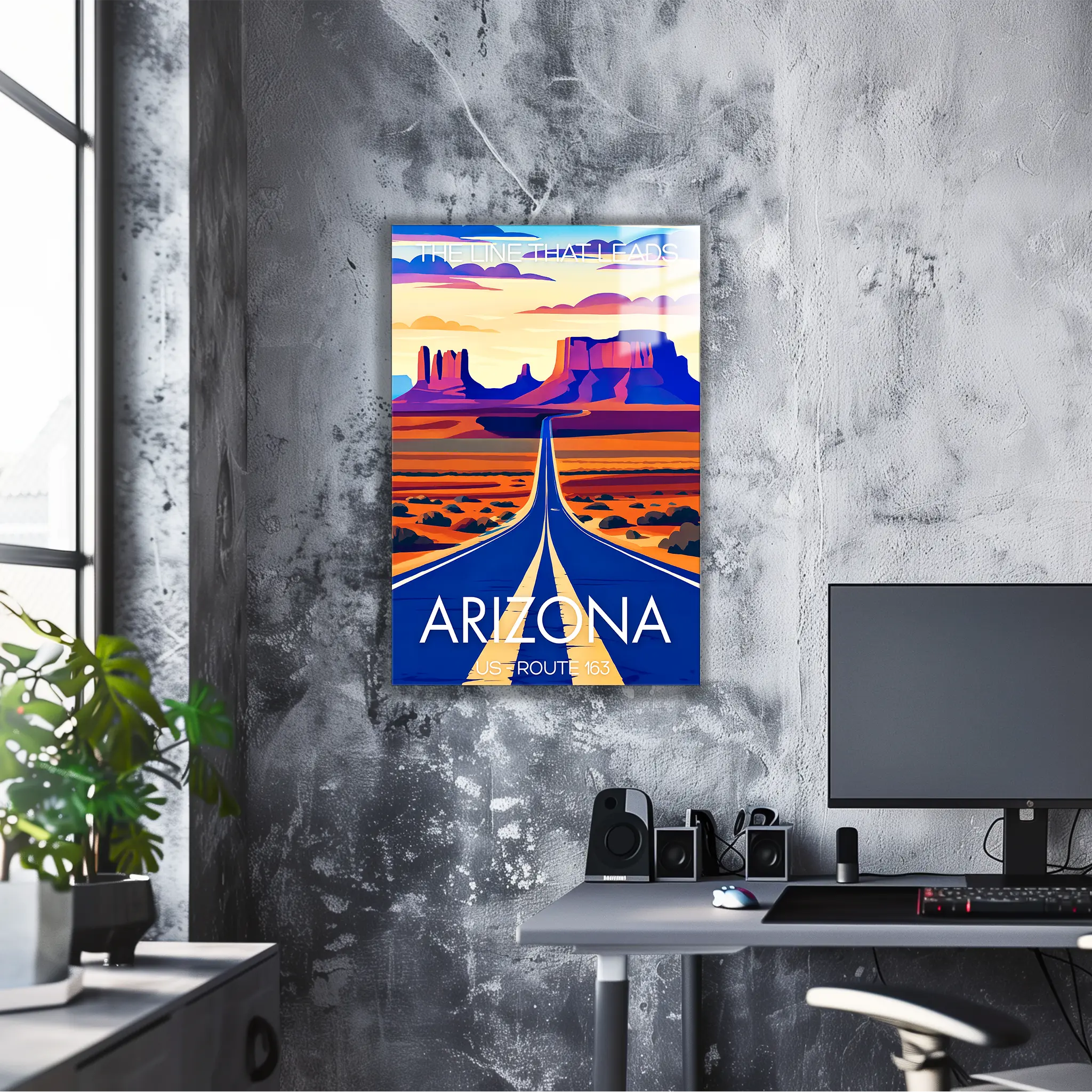 tableau-affiche-route-163-arizona | DreamWay
