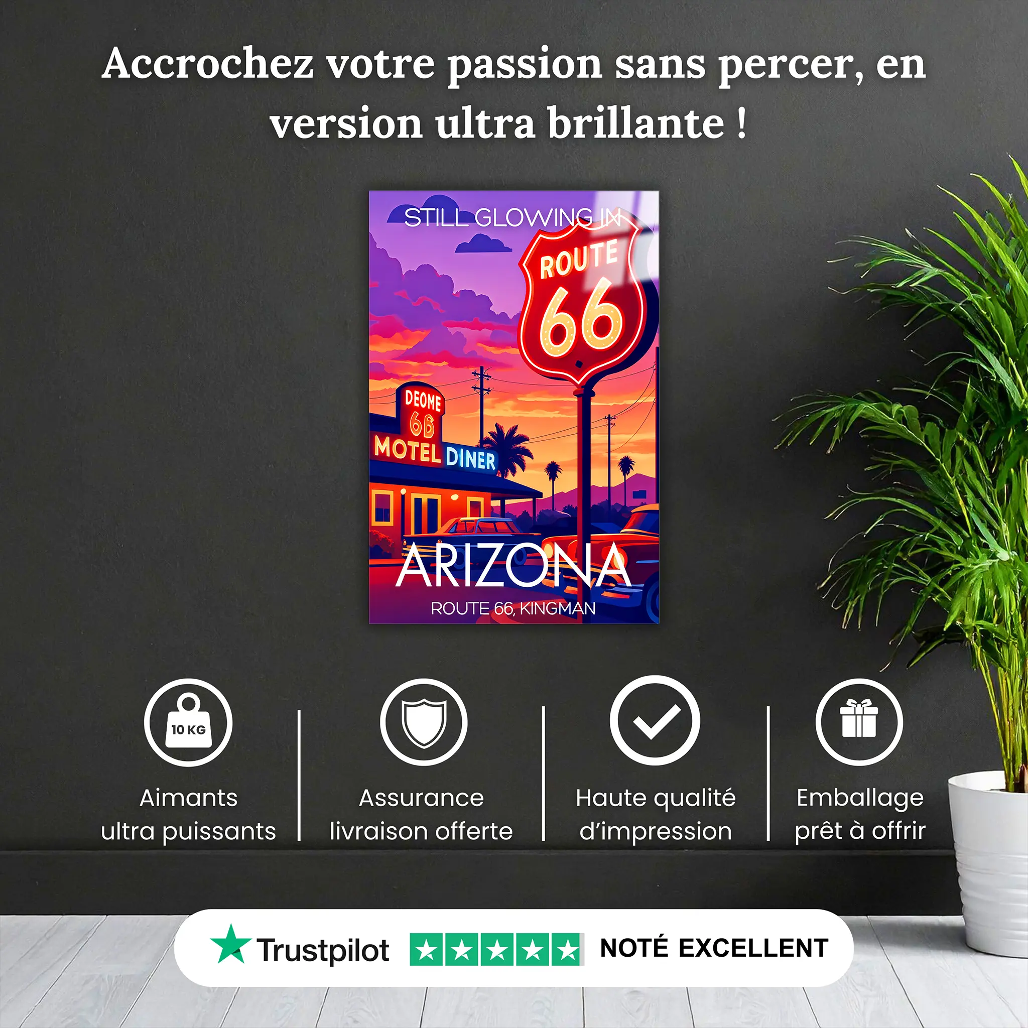 tableau-affiche-route-66-kingman-arizona-pourquoi-acheter | DreamWay