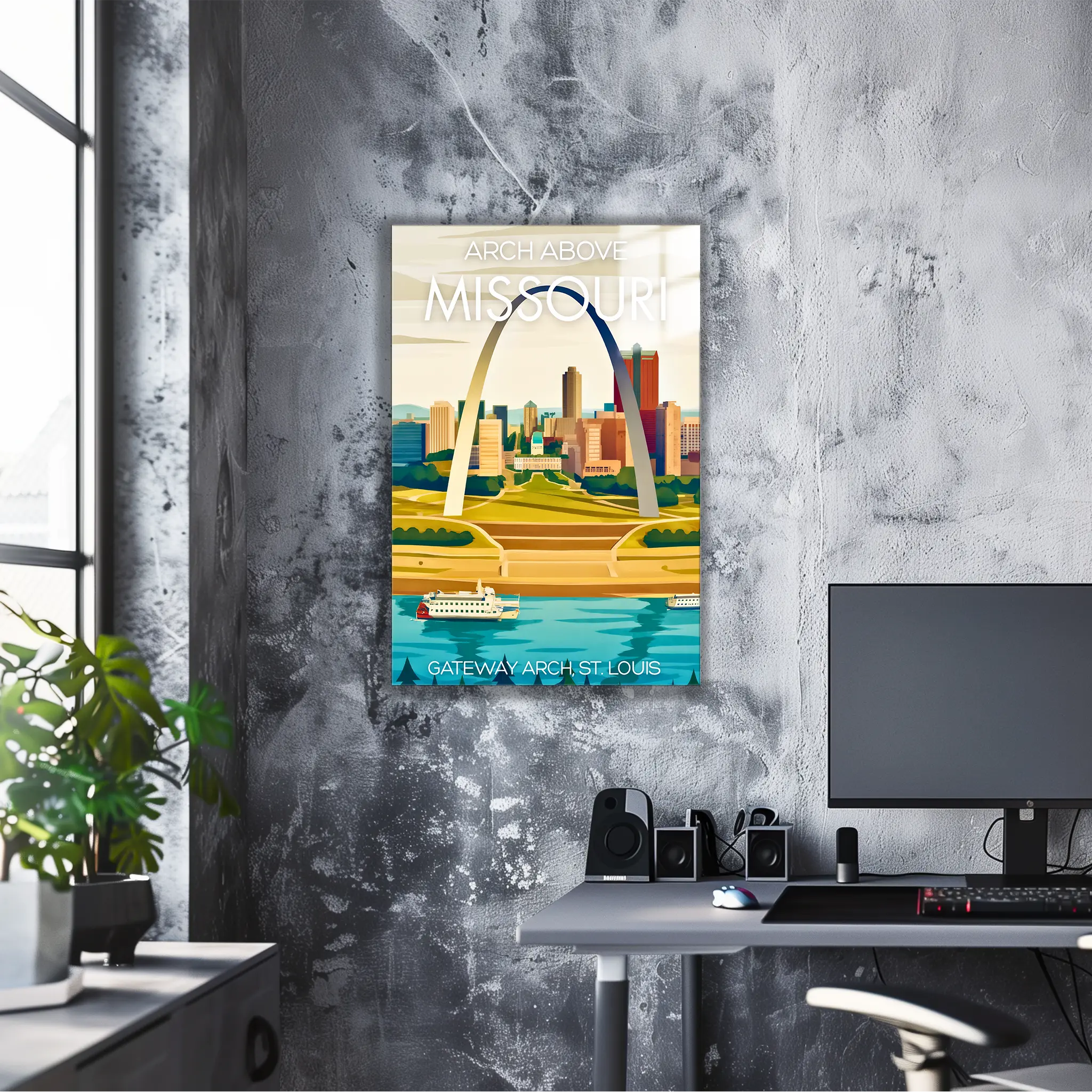 tableau-affiche-saint-louis-missouri | DreamWay