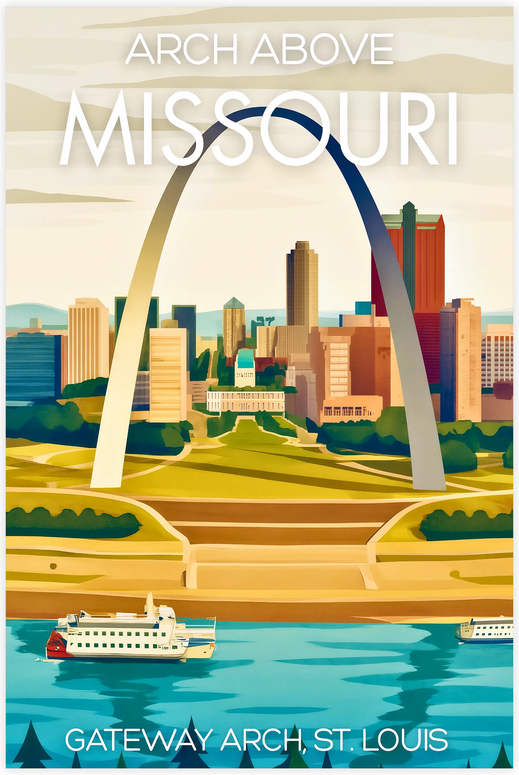tableau-affiche-saint-louis-missouri | DreamWay