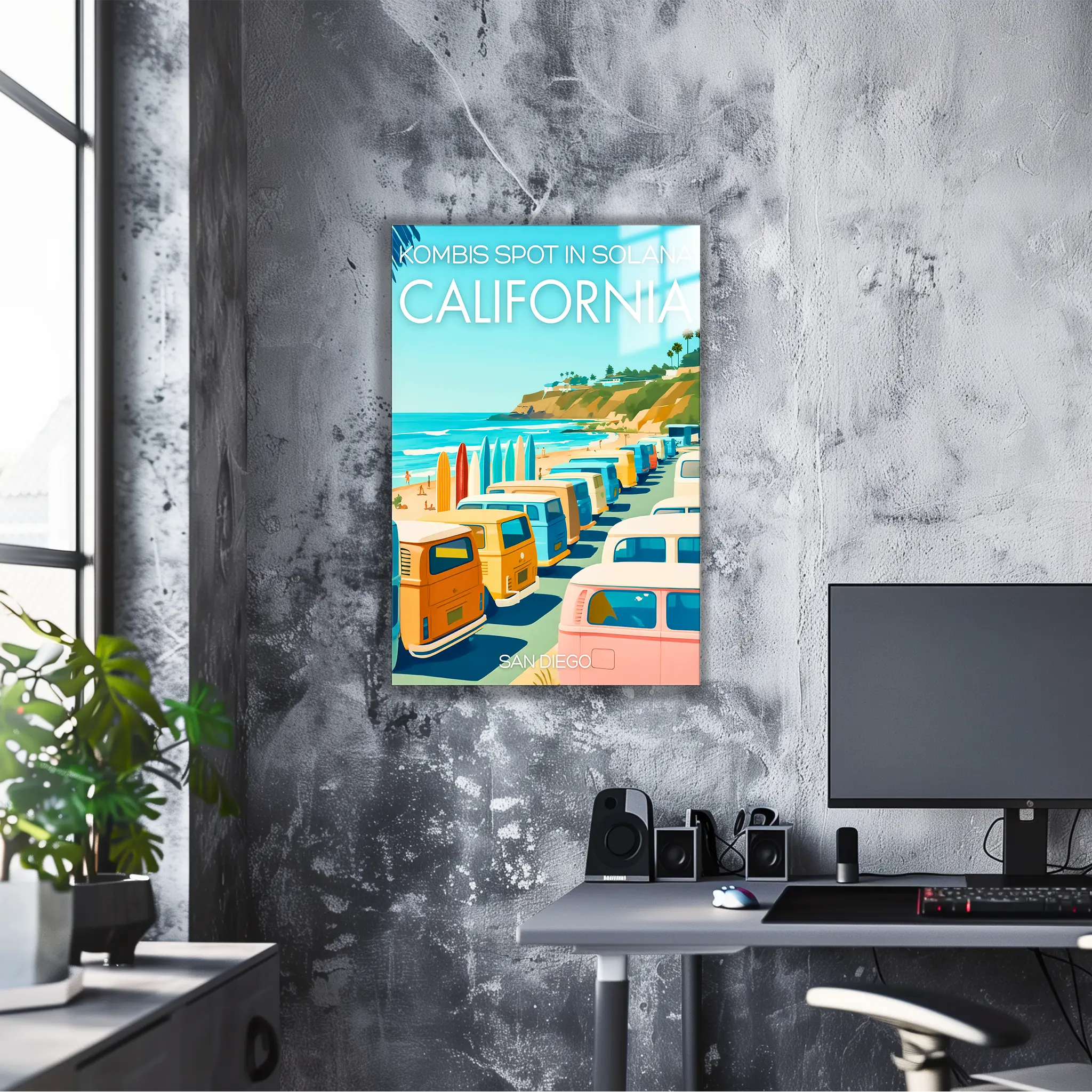 tableau-affiche-san-diego-california | DreamWay