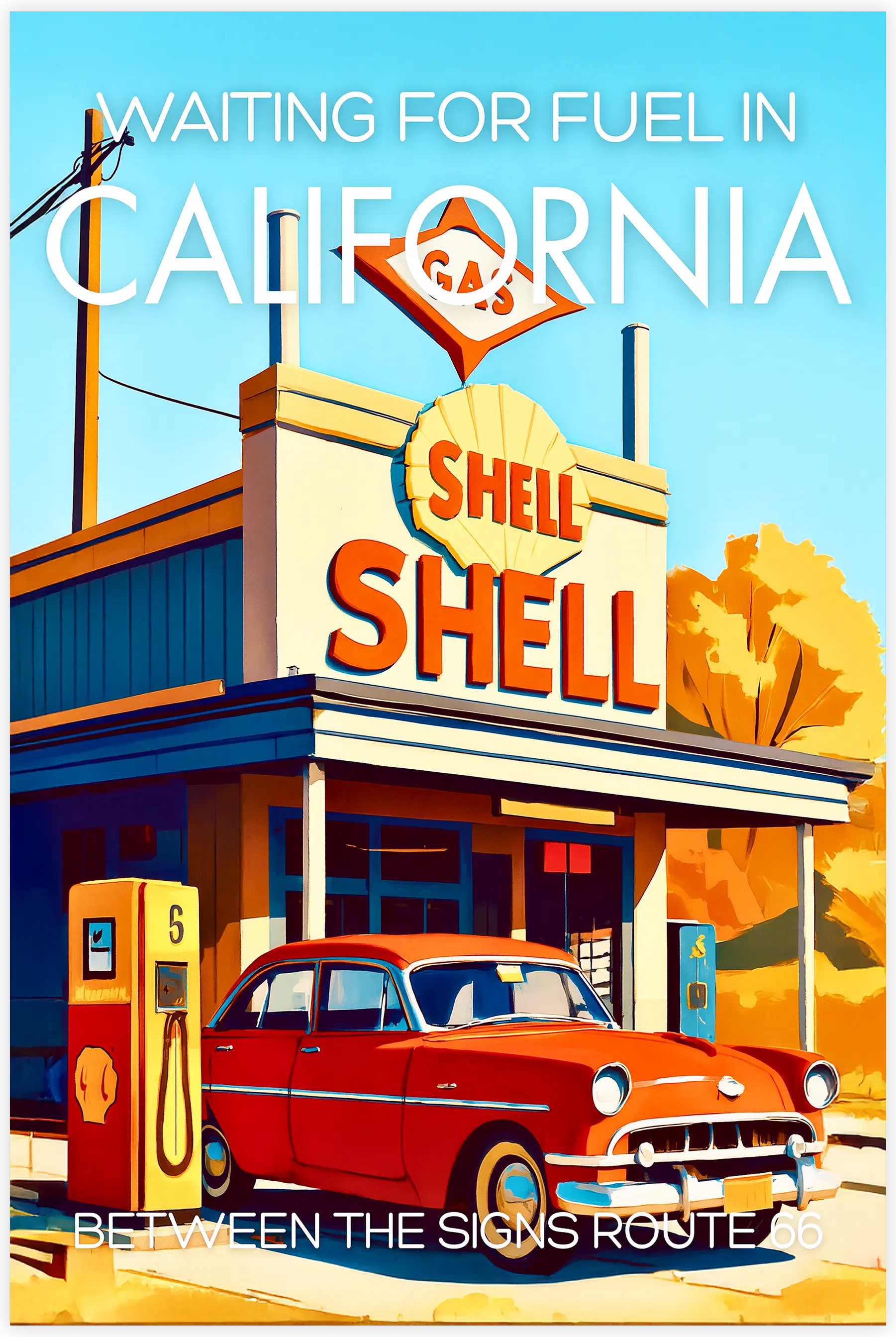 tableau-affiche-shell-california | DreamWay