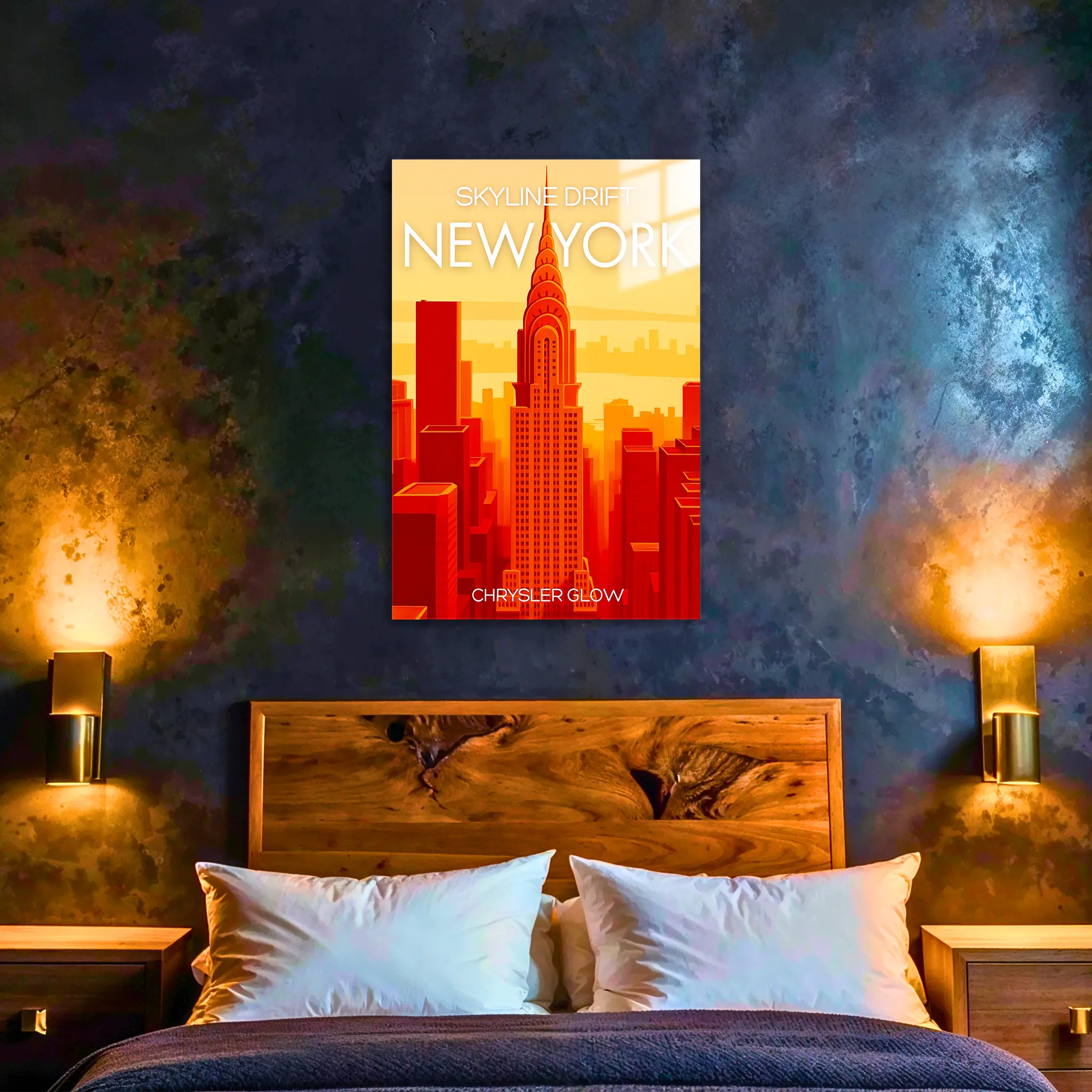 tableau-affiche-skyline-drift-new-york-dans-la-chambre | DreamWay