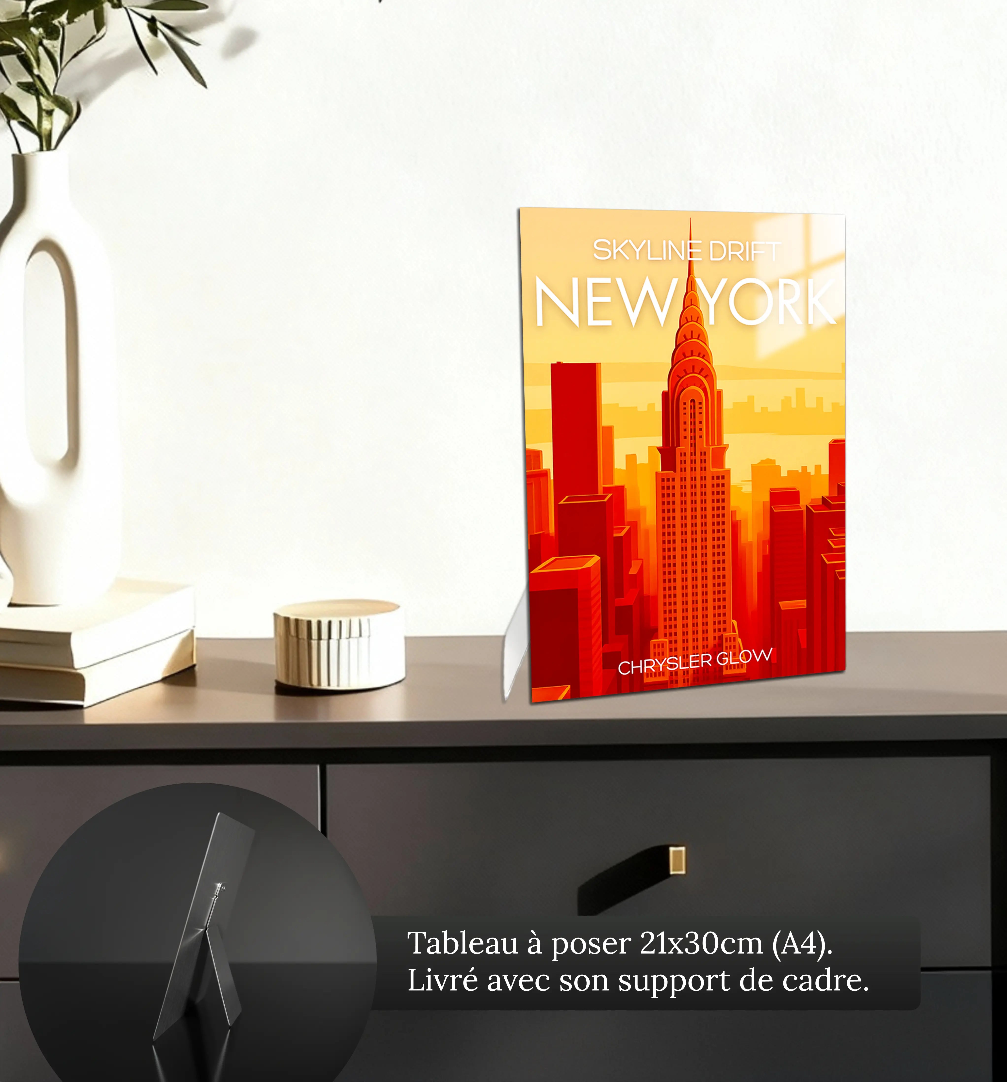 tableau-affiche-skyline-drift-new-york-petit-format-a-poser-sur-meuble | DreamWay