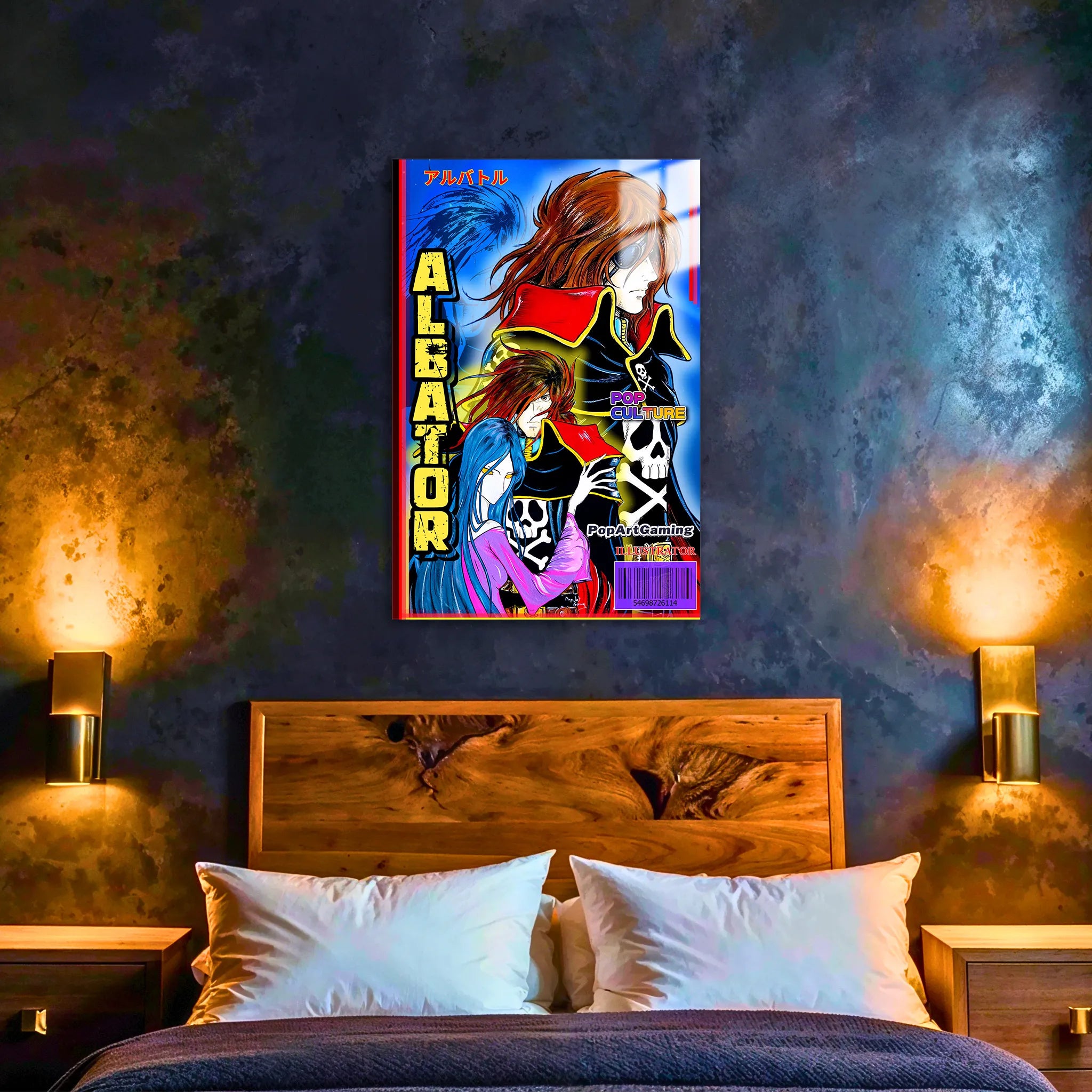 Tableau Albator Affiche