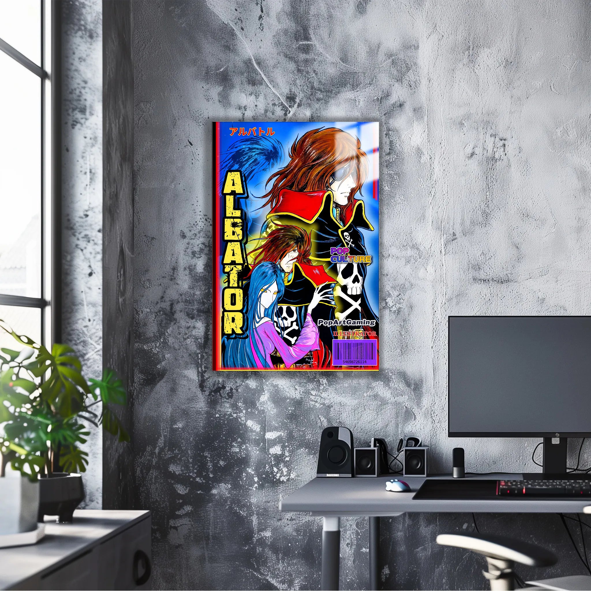 Tableau Albator Affiche