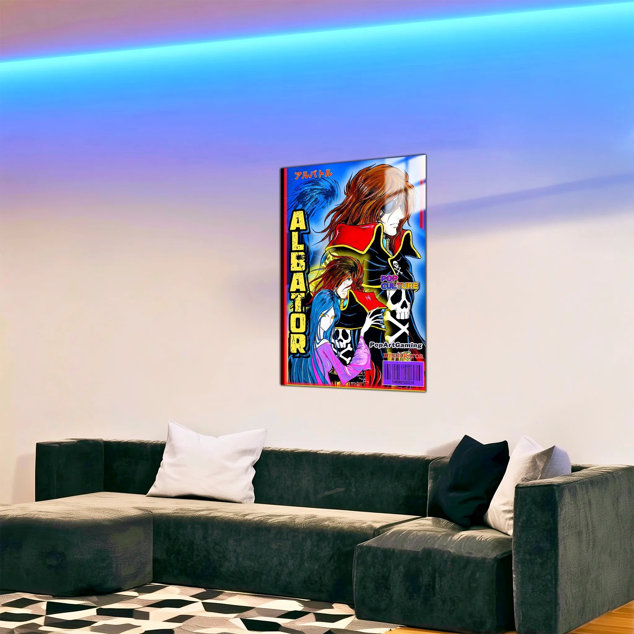 Tableau Albator Affiche