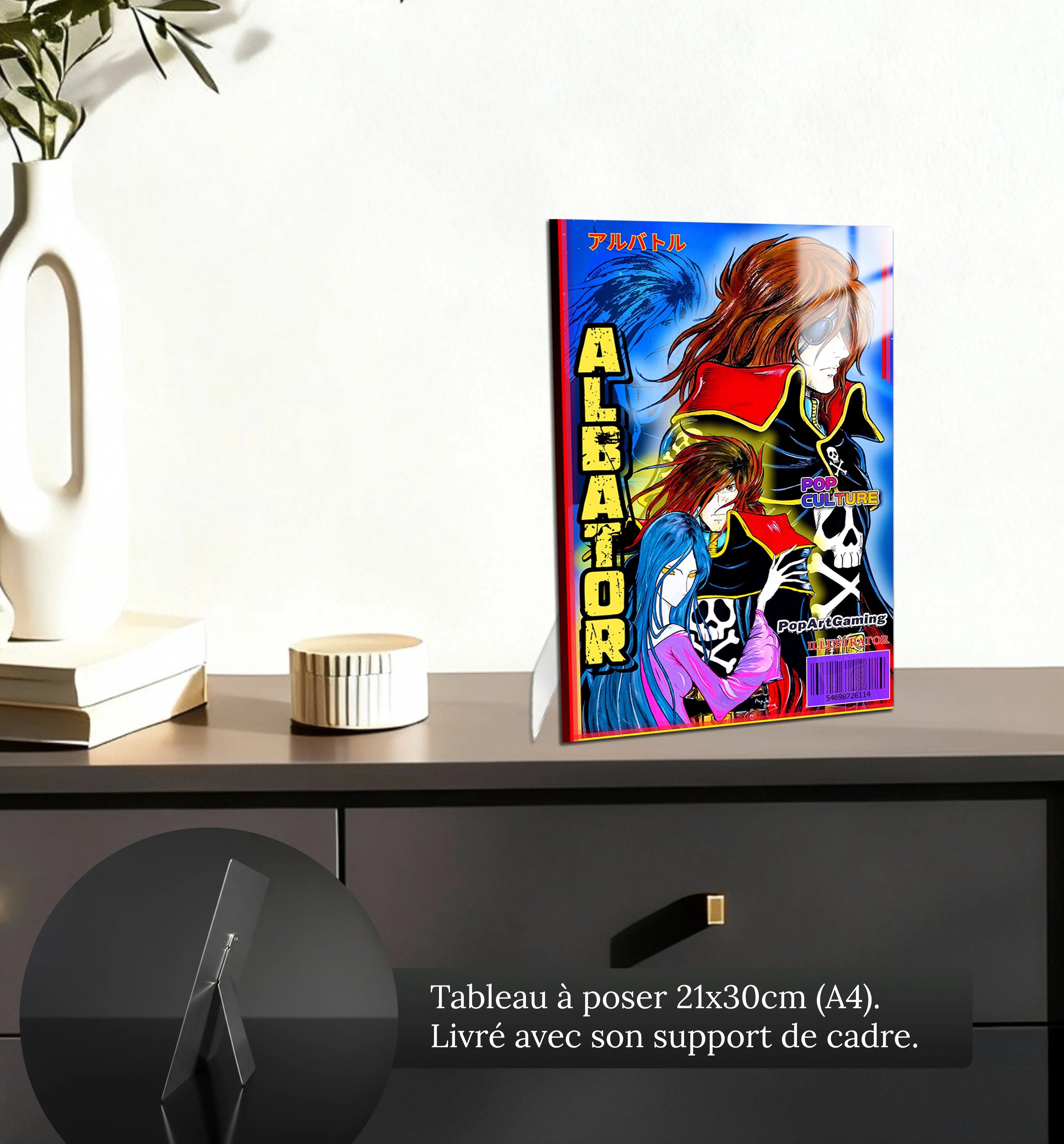 Tableau Albator Affiche