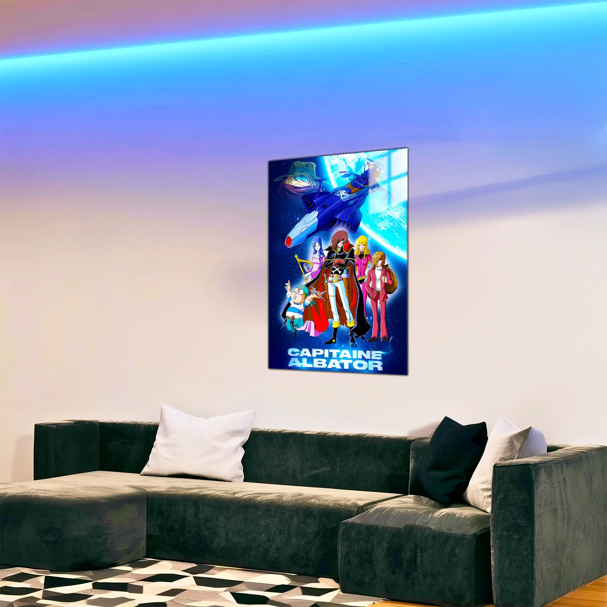tableau-albator-et-son-equipage-dans-le-salon | DreamWay