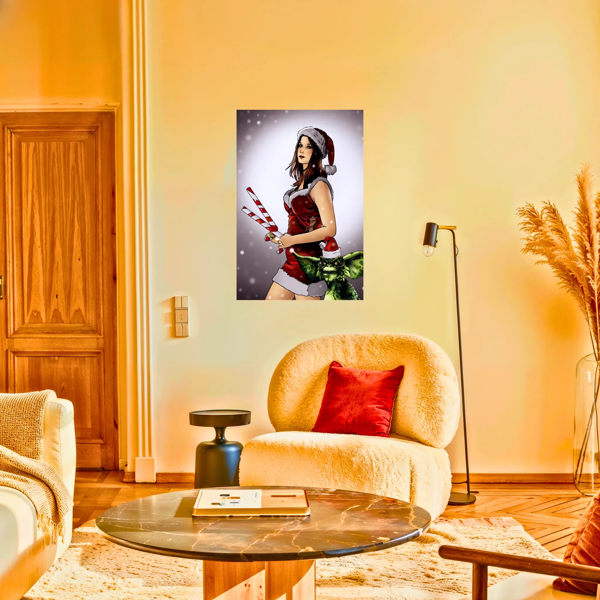 Tableau Alice Et Le Gremlins De Noël