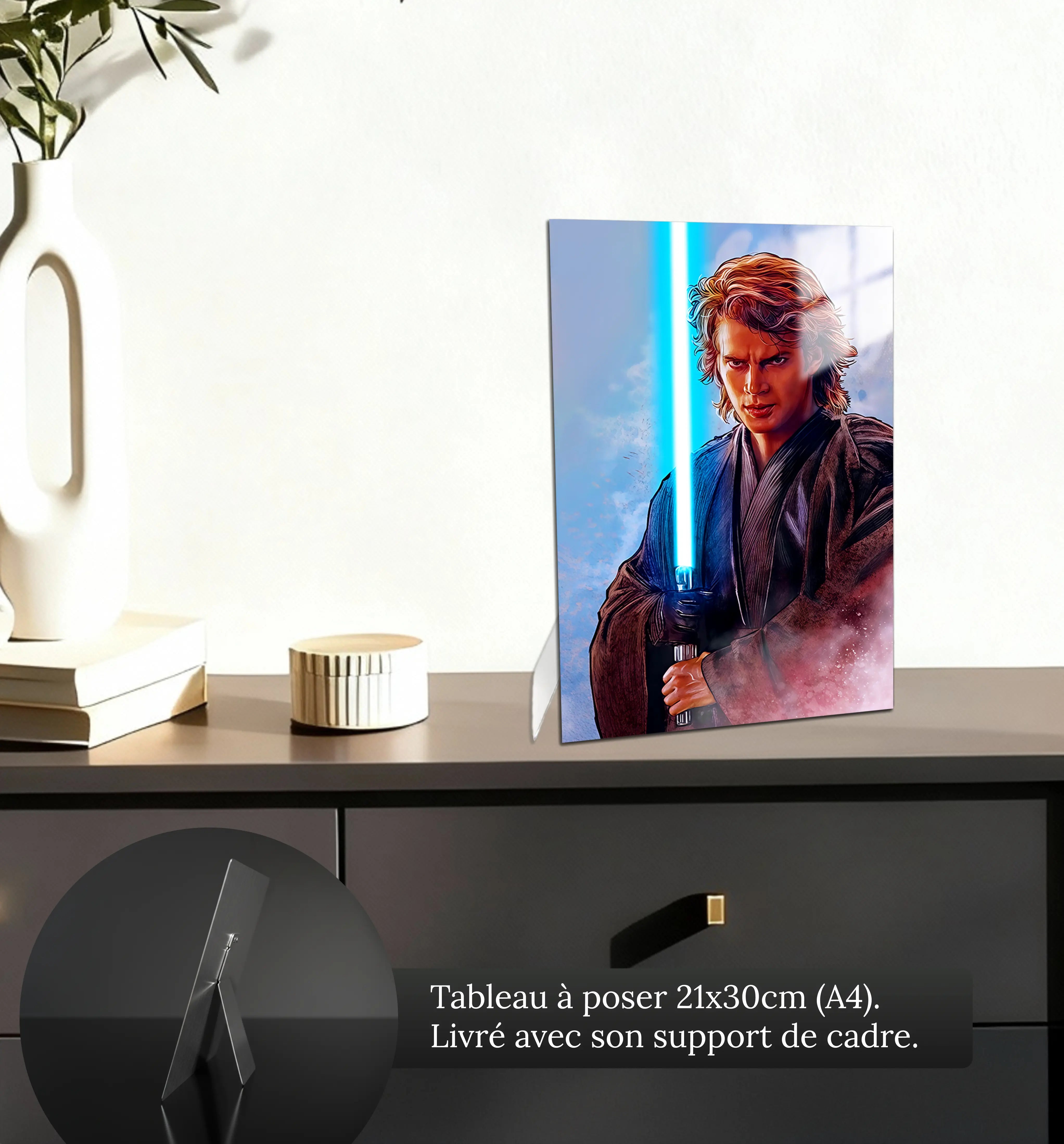 tableau-anakin-skywalker-petit-format-a-poser-sur-meuble | DreamWay