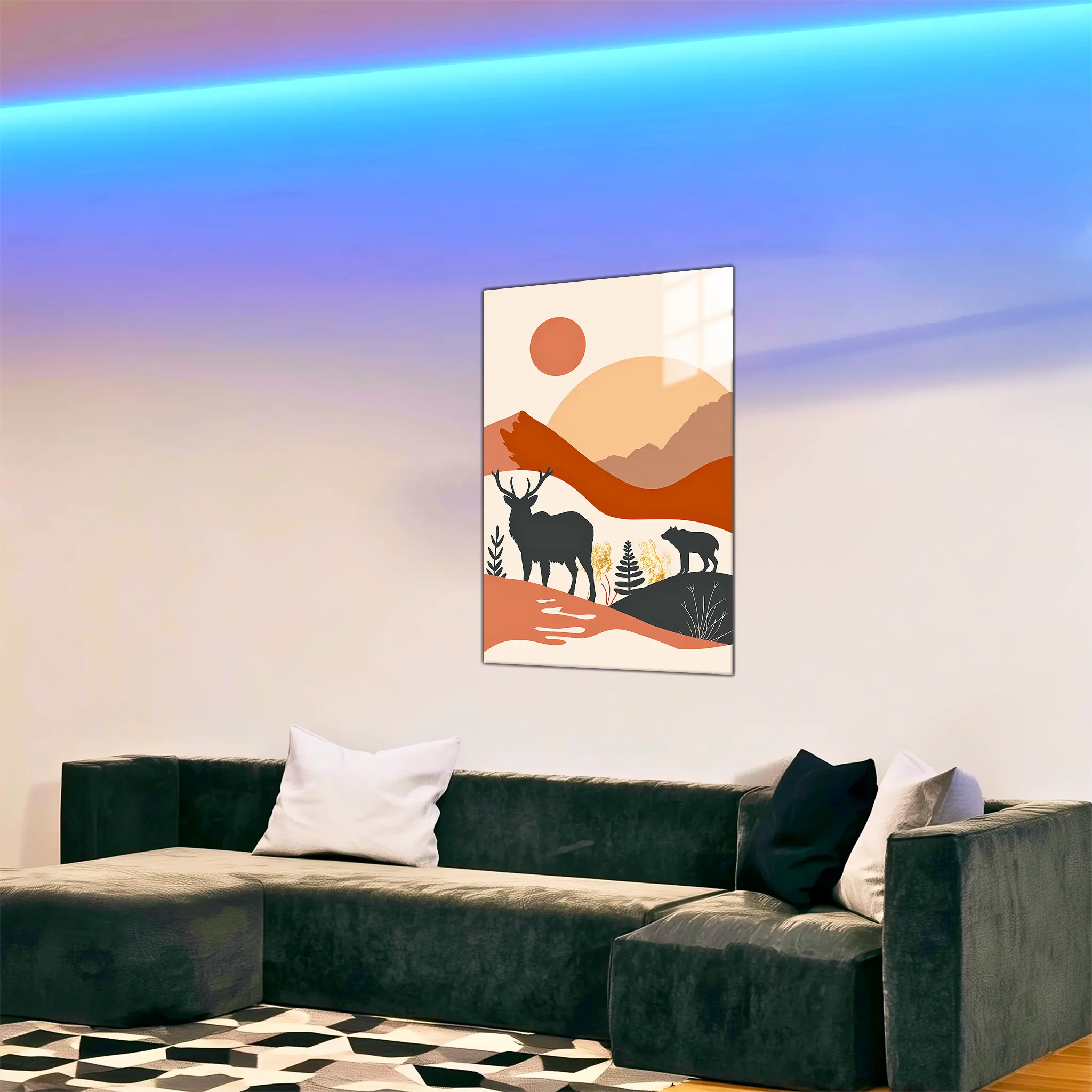 tableau-animal-boheme-dans-le-salon | DreamWay