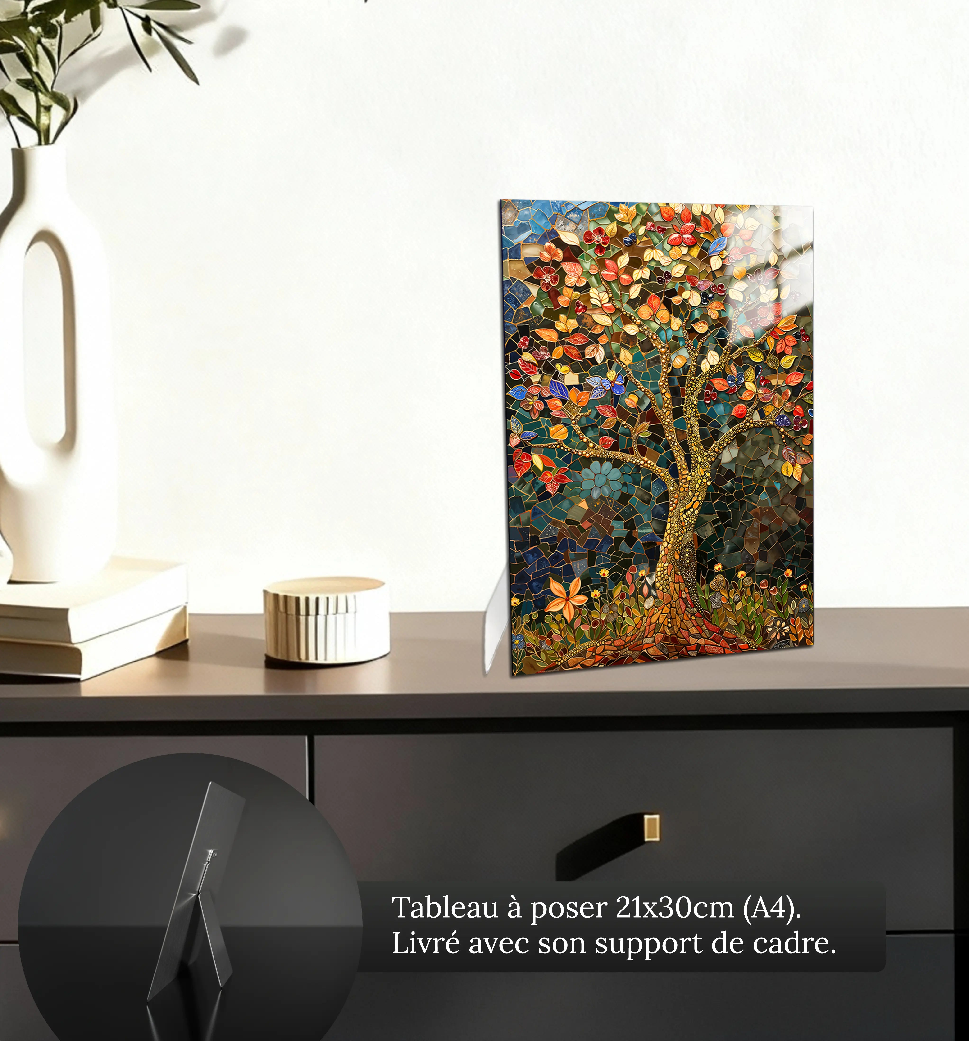 tableau-arbre-de-vie-automnale-emaux-petit-format-a-poser-sur-meuble | DreamWay