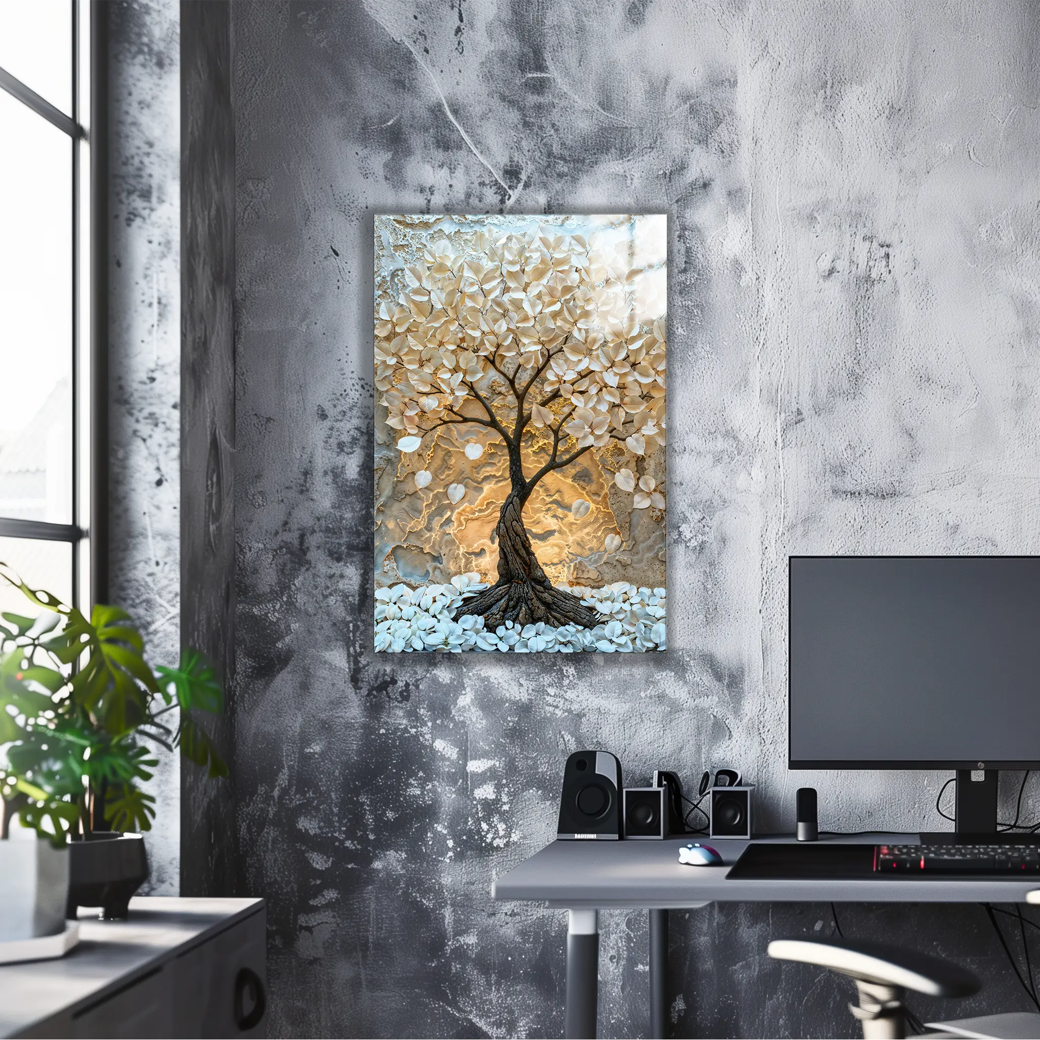 tableau-arbre-de-vie-blanc | DreamWay