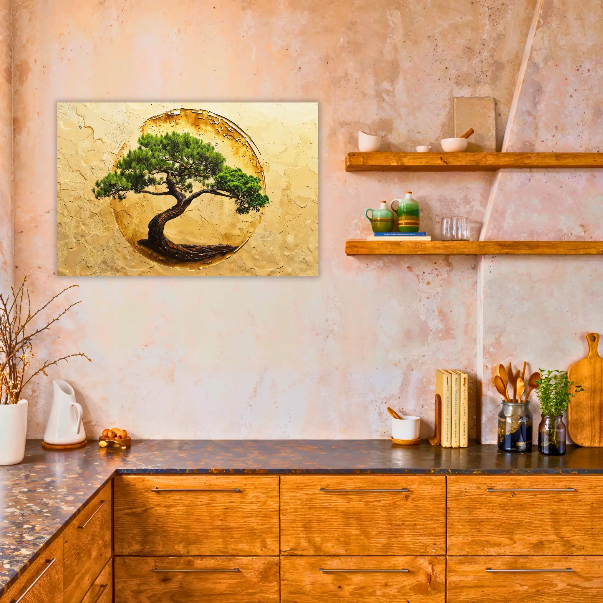 tableau-arbre-de-vie-cercle-dans-la-cuisine | DreamWay