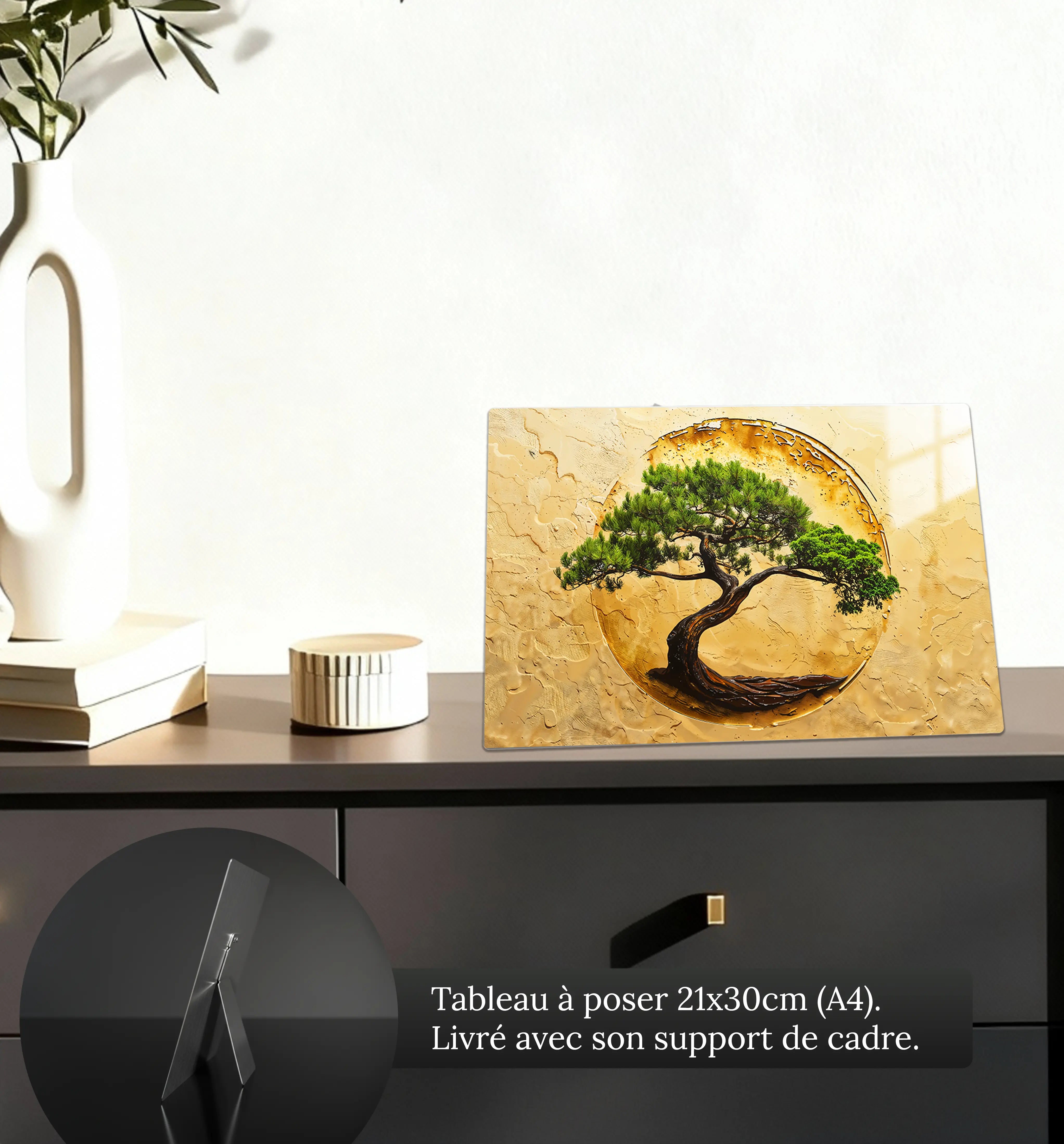 tableau-arbre-de-vie-cercle-petit-format-a-poser-sur-meuble | DreamWay