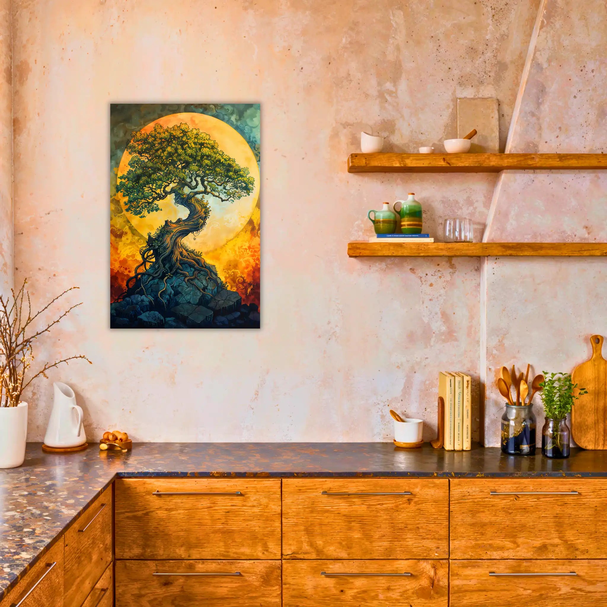 tableau-arbre-de-vie-decoration-murale-dans-la-cuisine | DreamWay