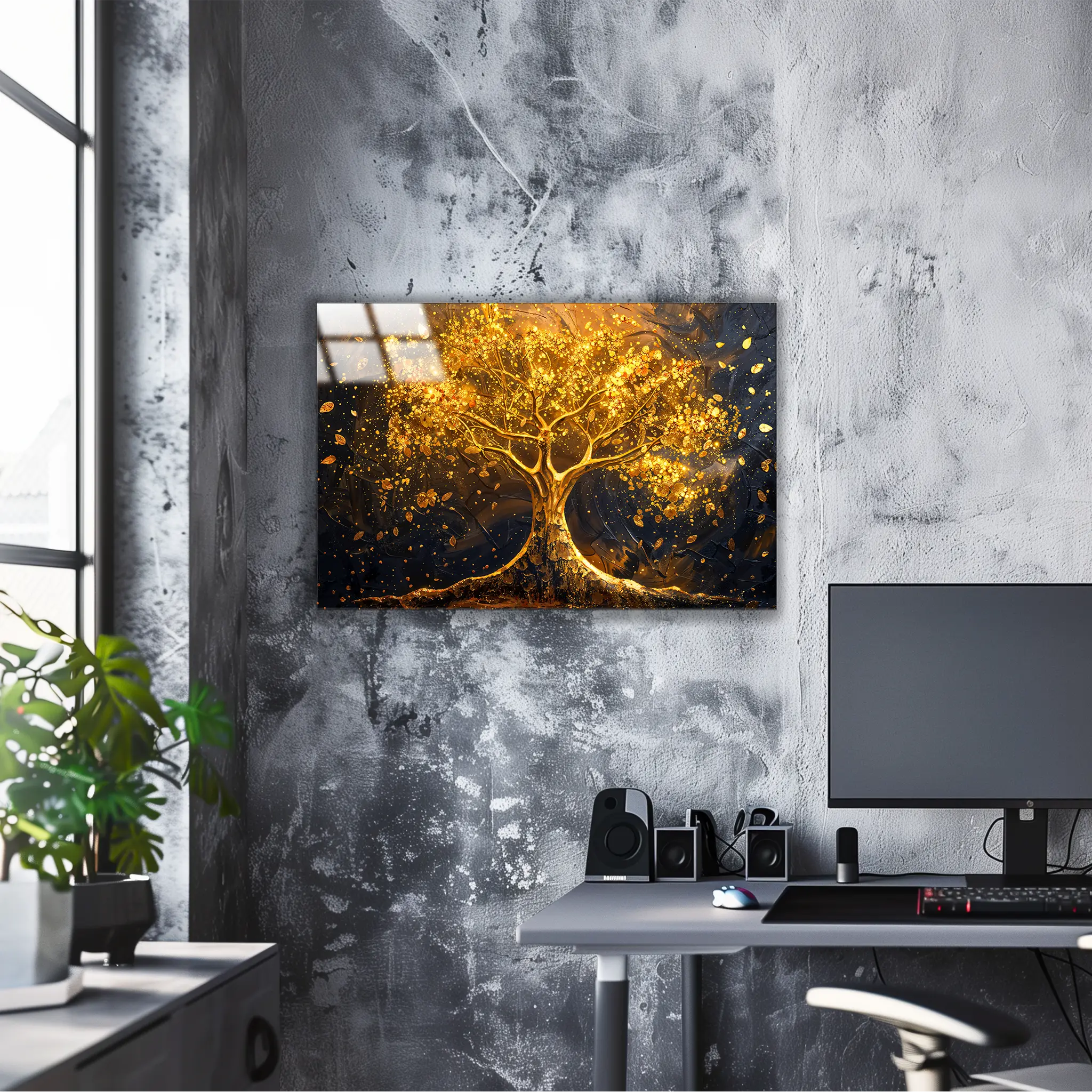 tableau-arbre-de-vie-dore | DreamWay