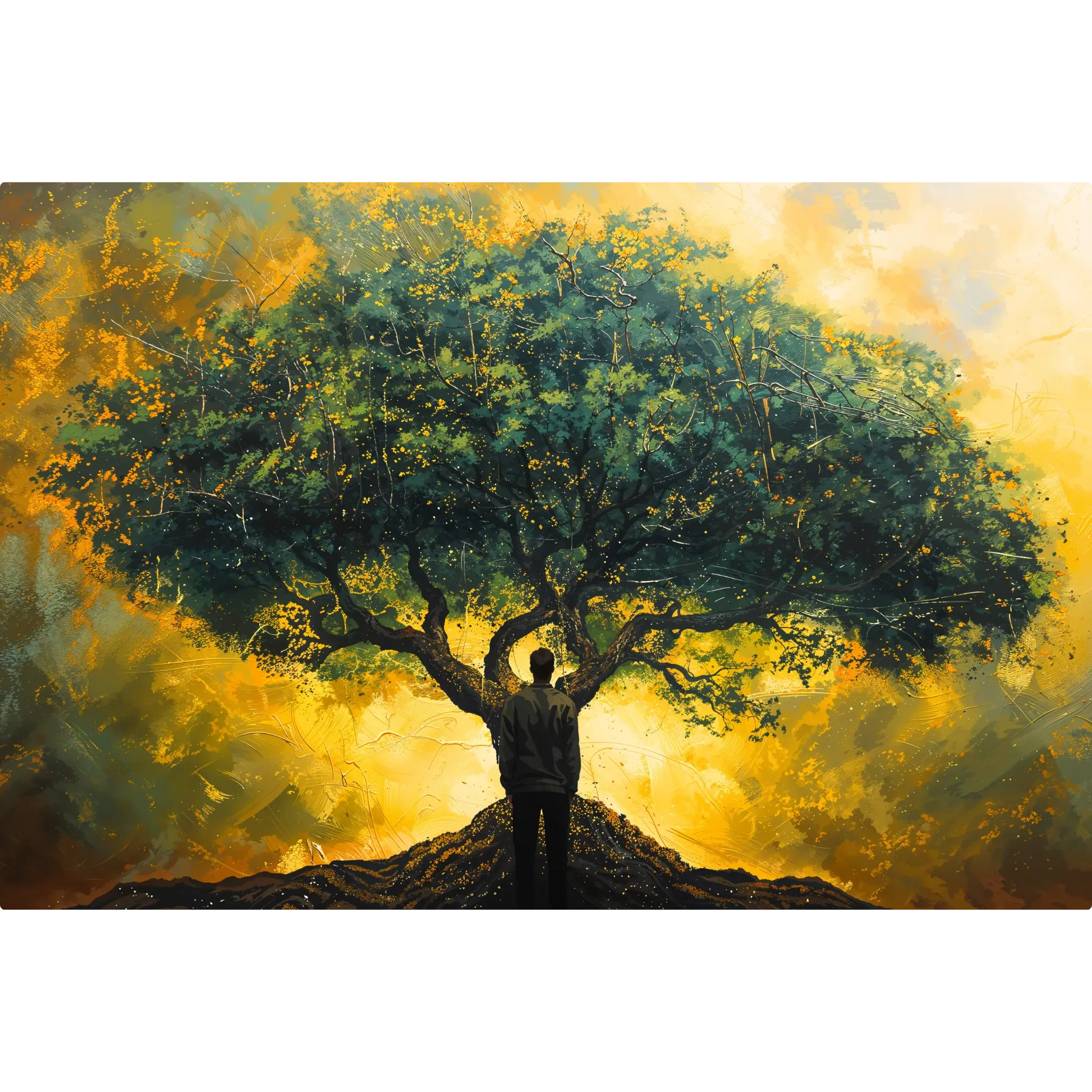 tableau-arbre-de-vie-et-homme | DreamWay