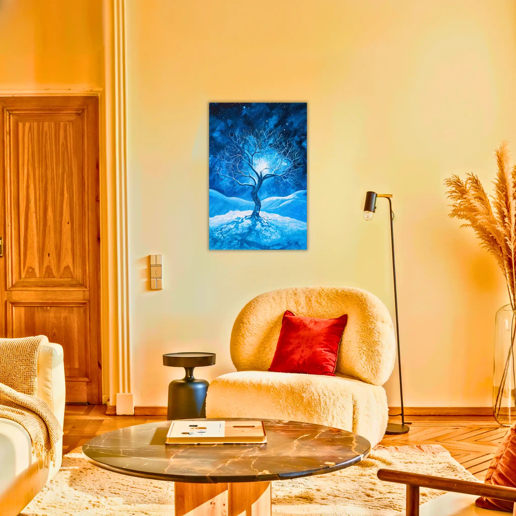 tableau-arbre-de-vie-hiver-au-salon | DreamWay