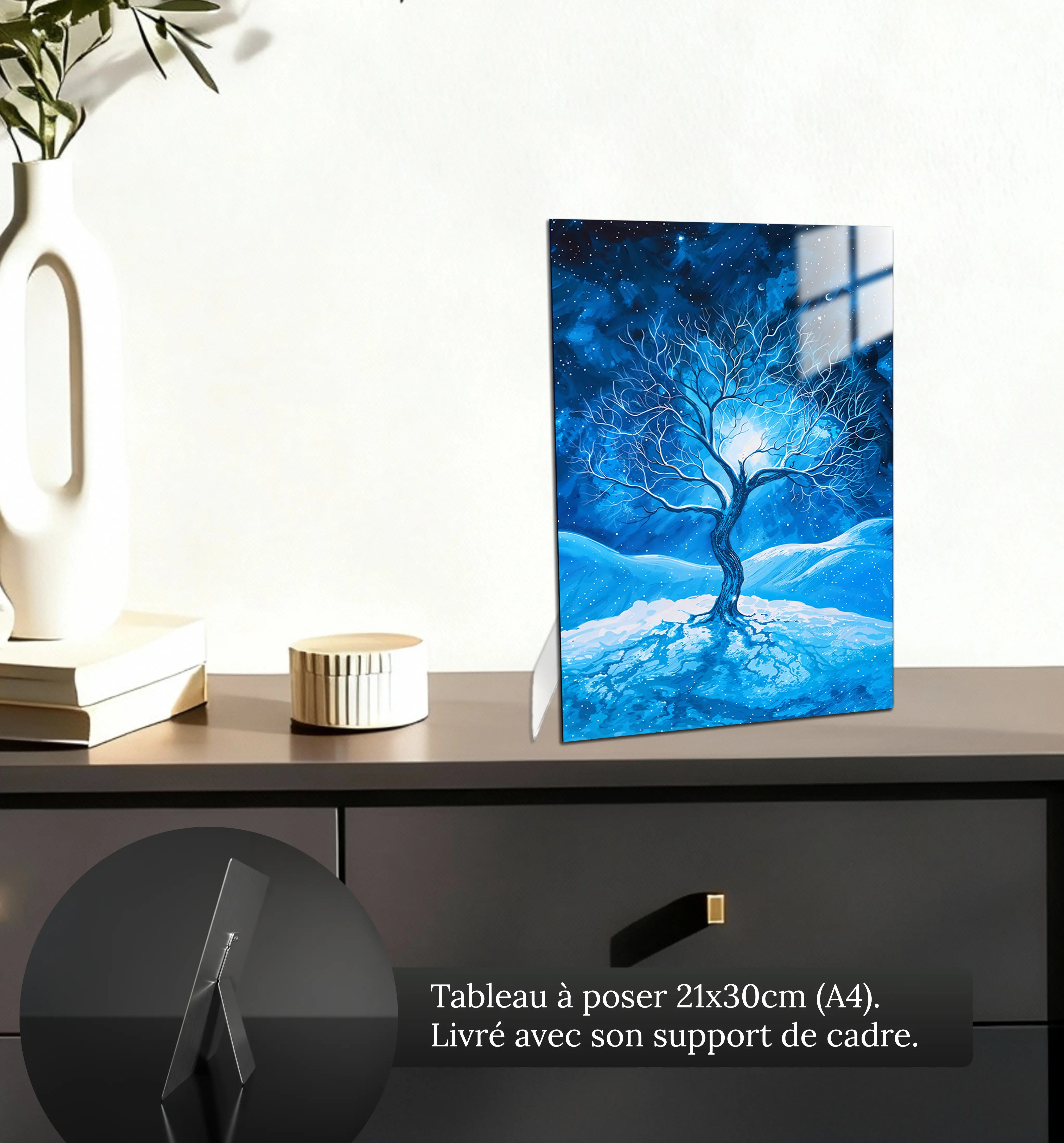 tableau-arbre-de-vie-hiver-petit-format-a-poser-sur-meuble | DreamWay