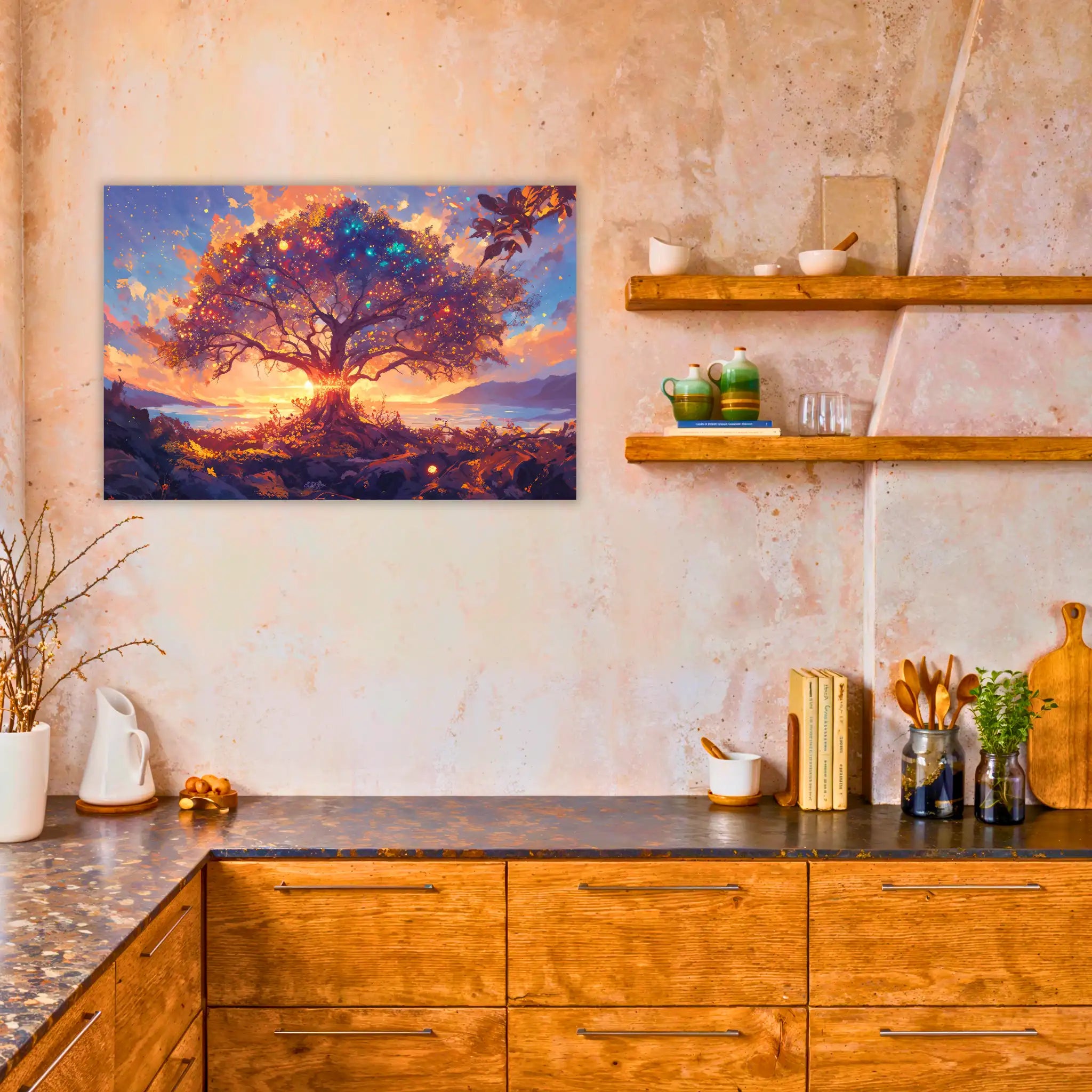tableau-arbre-de-vie-magique-dans-la-cuisine | DreamWay