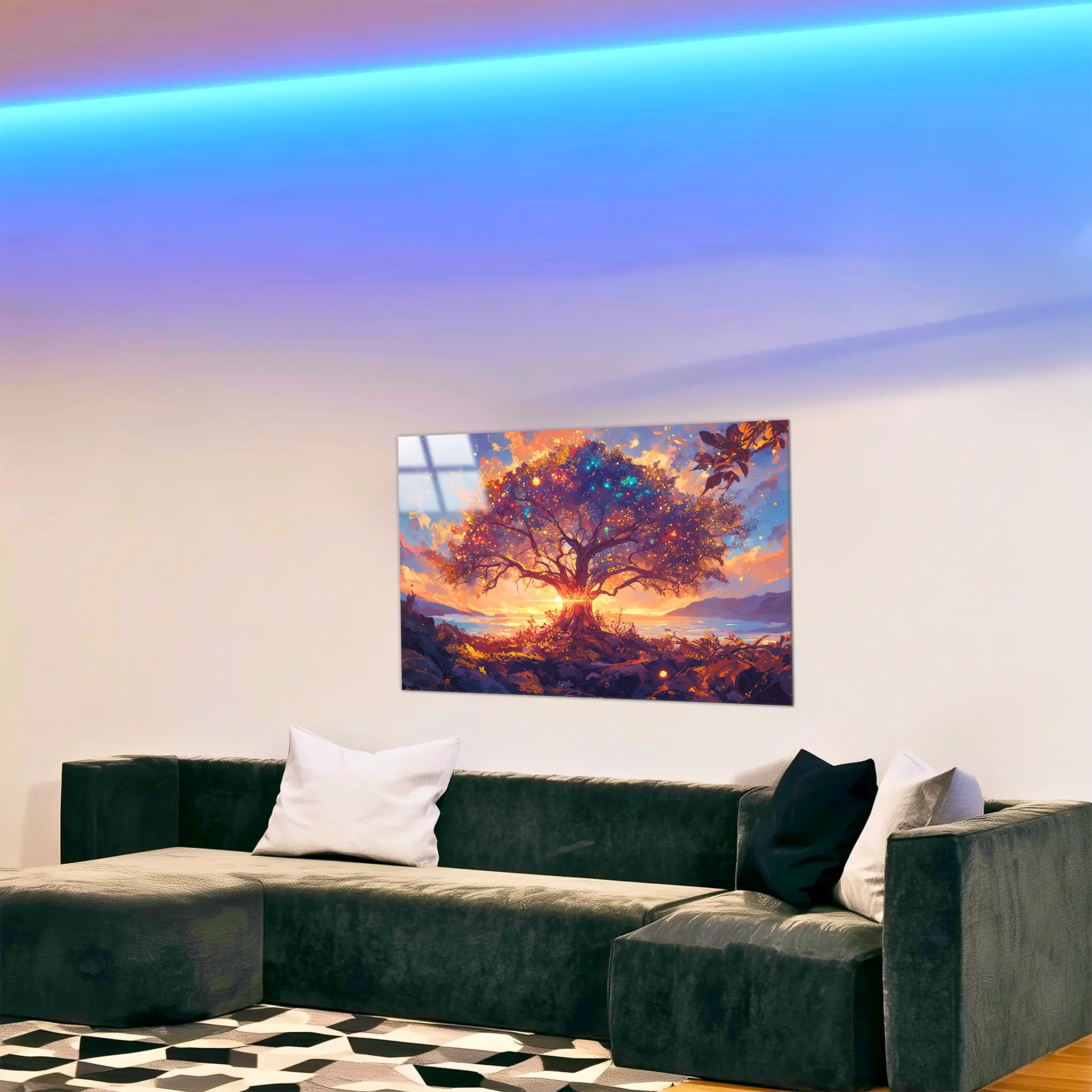 tableau-arbre-de-vie-magique-dans-le-salon | DreamWay