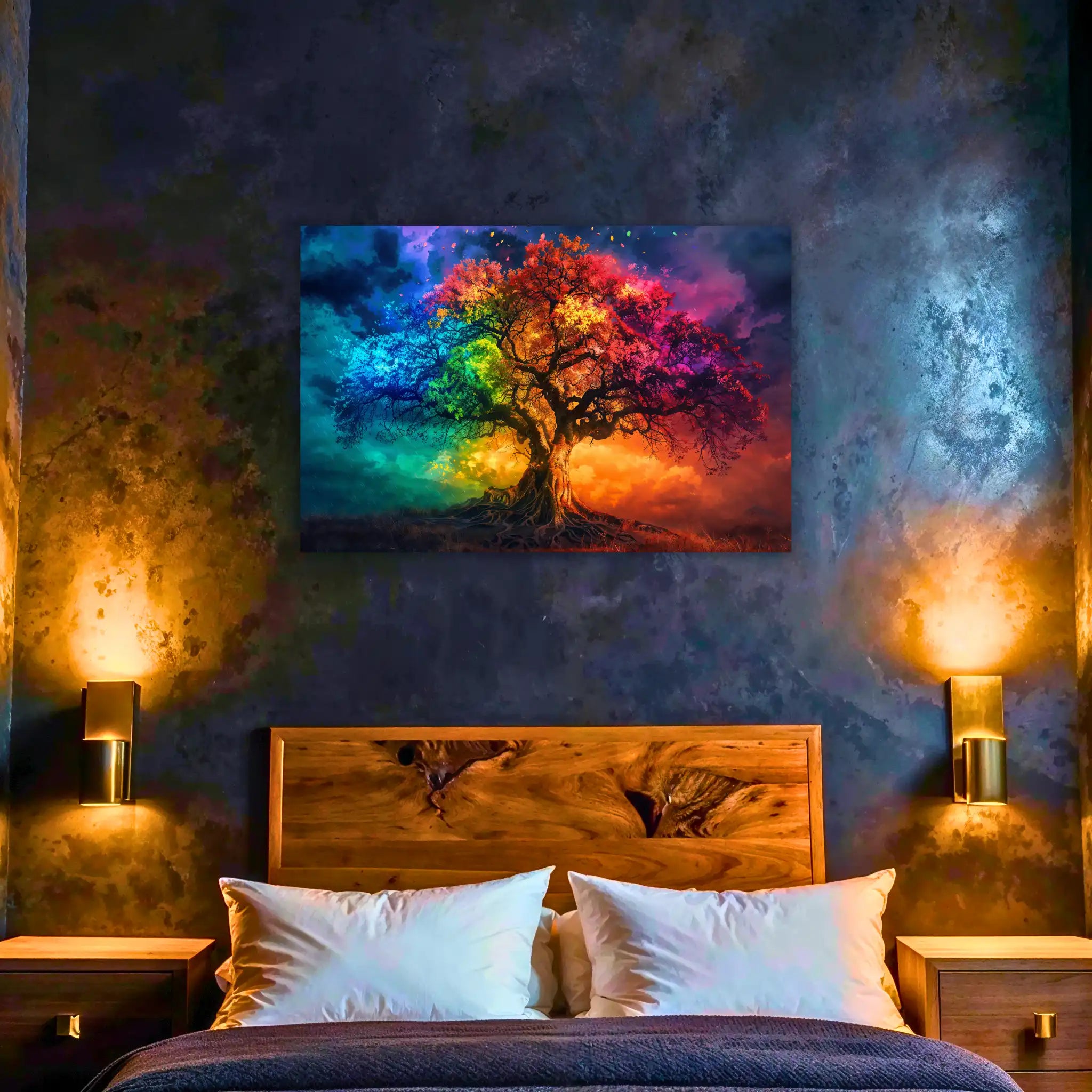 tableau-arbre-de-vie-multicolore | DreamWay