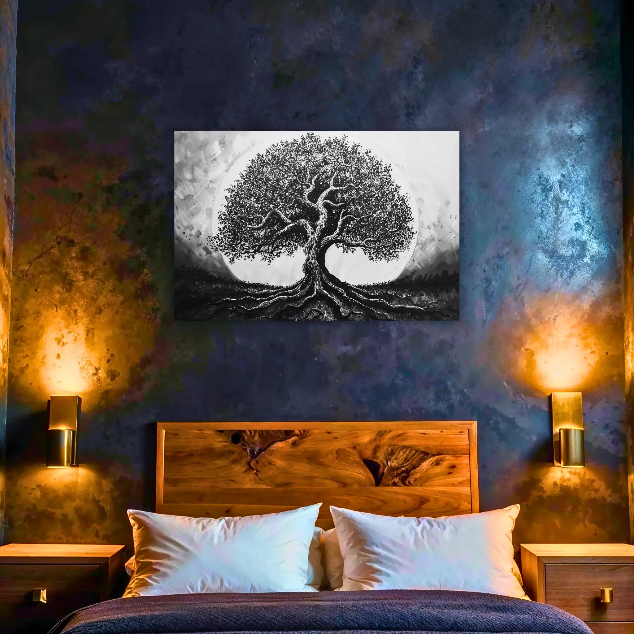 tableau-arbre-de-vie-noir | DreamWay