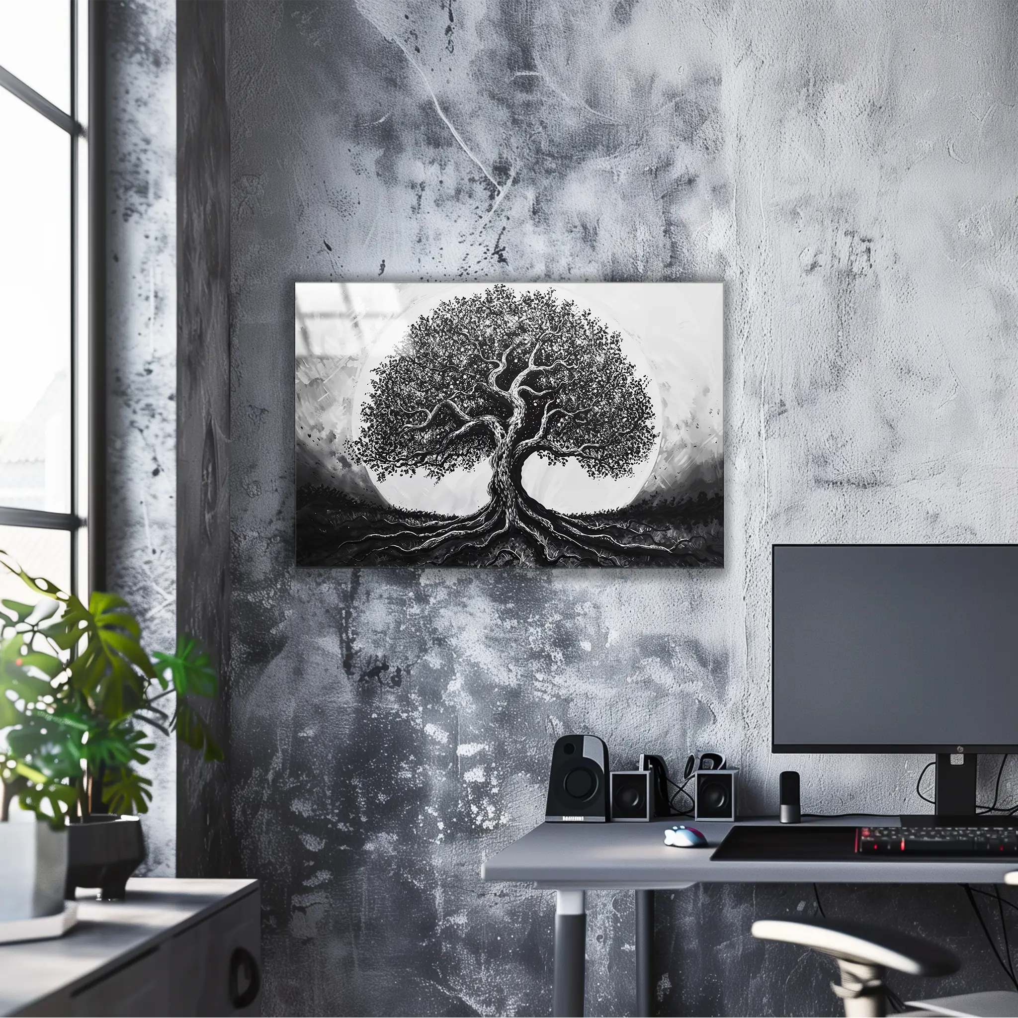 tableau-arbre-de-vie-noir | DreamWay