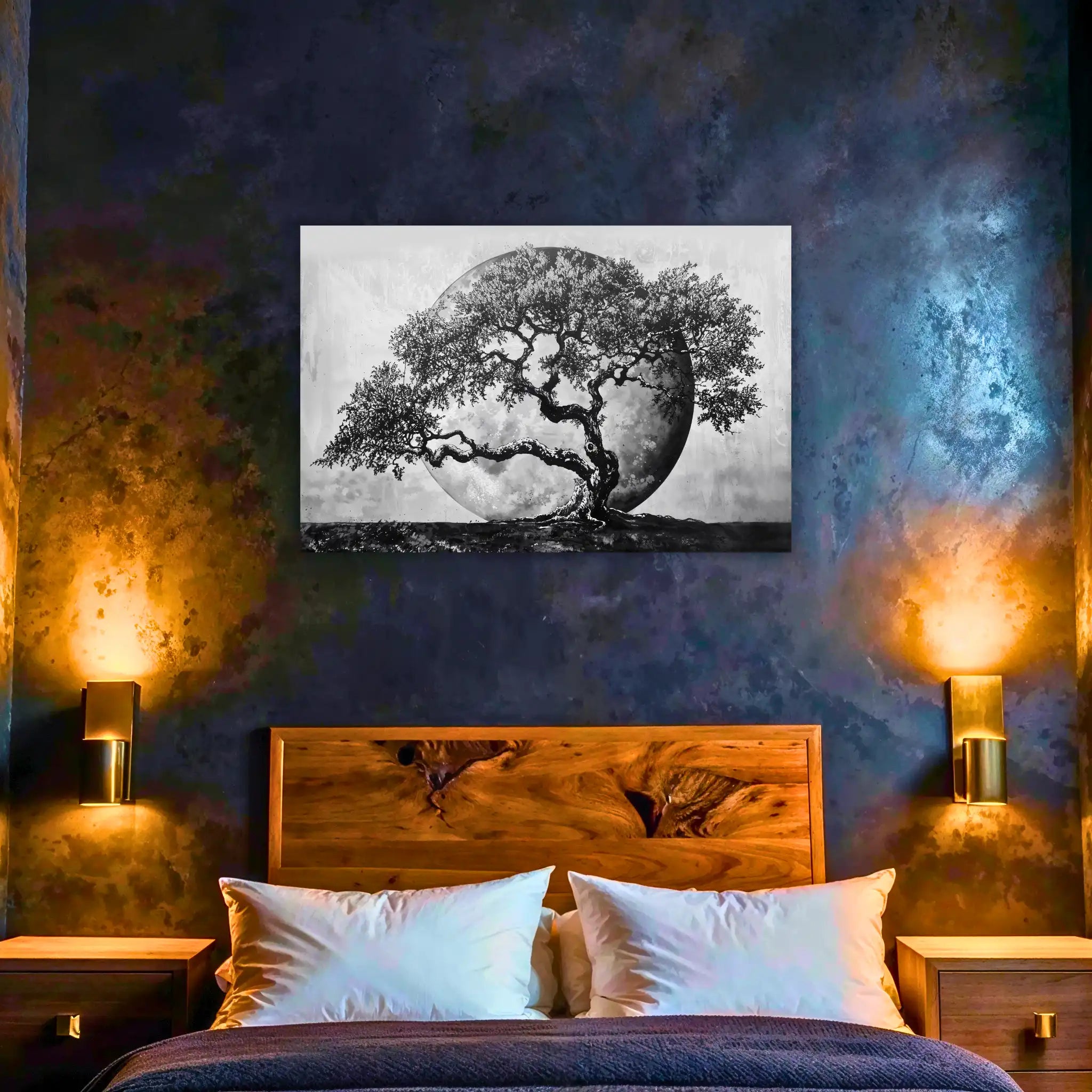 tableau-arbre-de-vie-noir-et-blanc | DreamWay