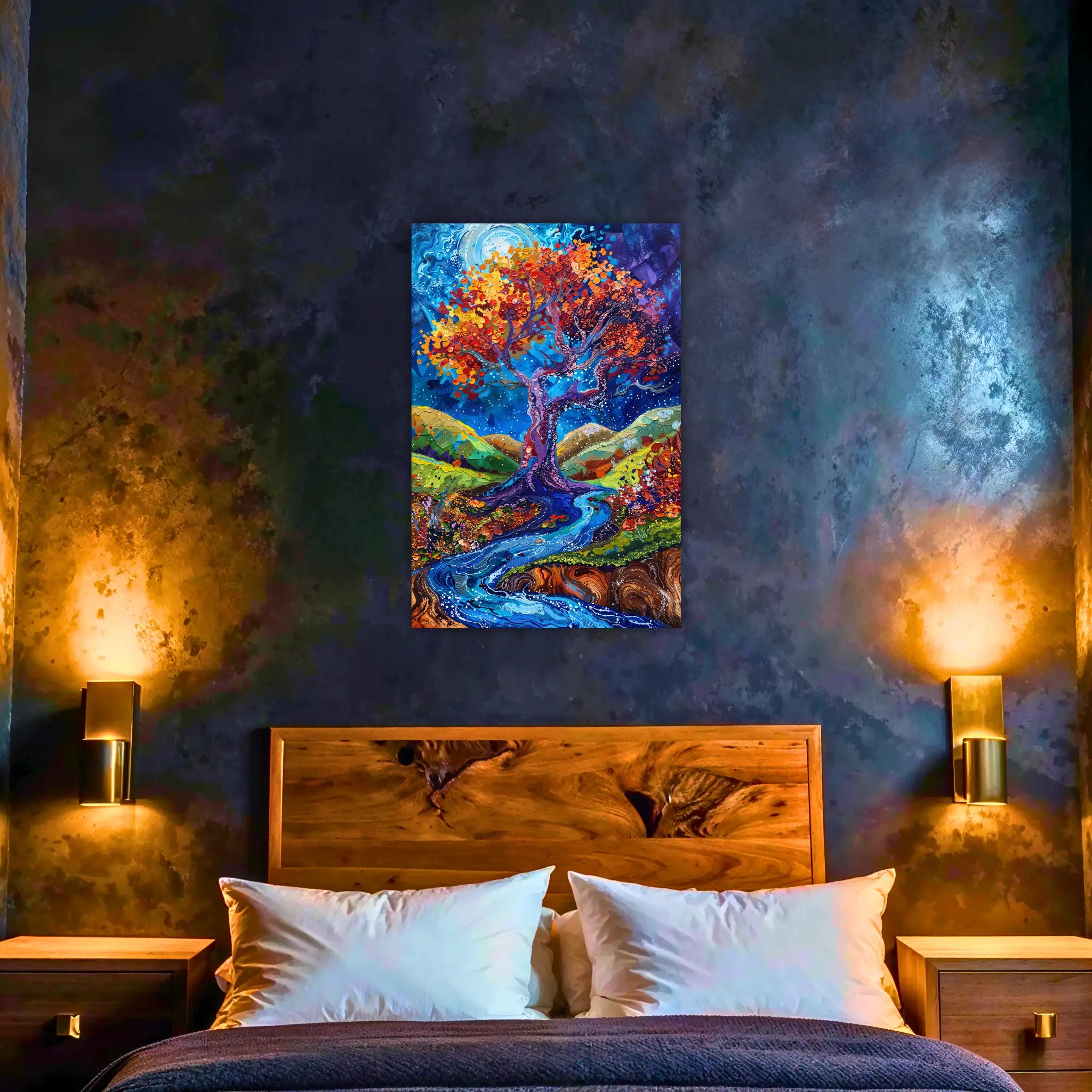 tableau-arbre-de-vie-peinture-acrylique | DreamWay