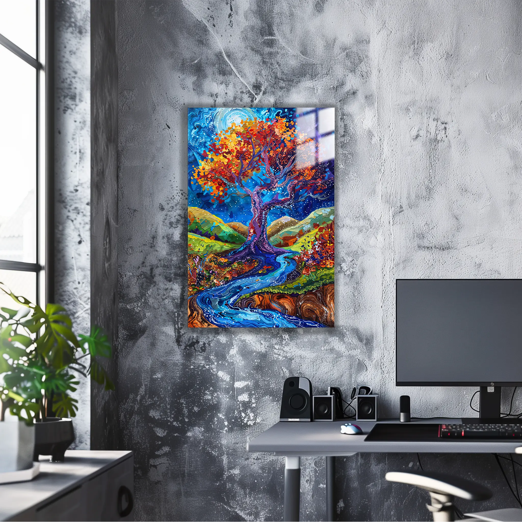 tableau-arbre-de-vie-peinture-acrylique | DreamWay