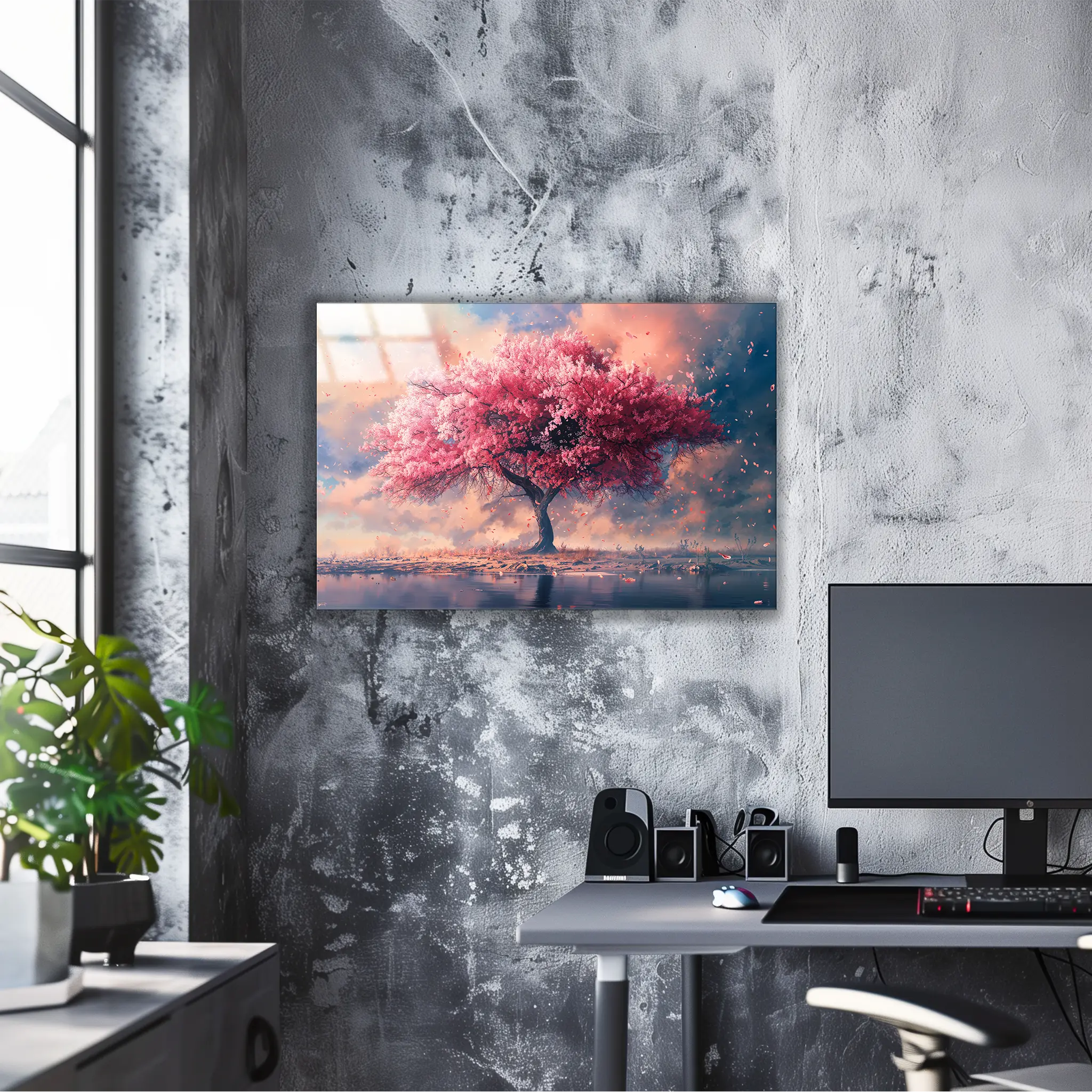 tableau-arbre-de-vie-rose | DreamWay