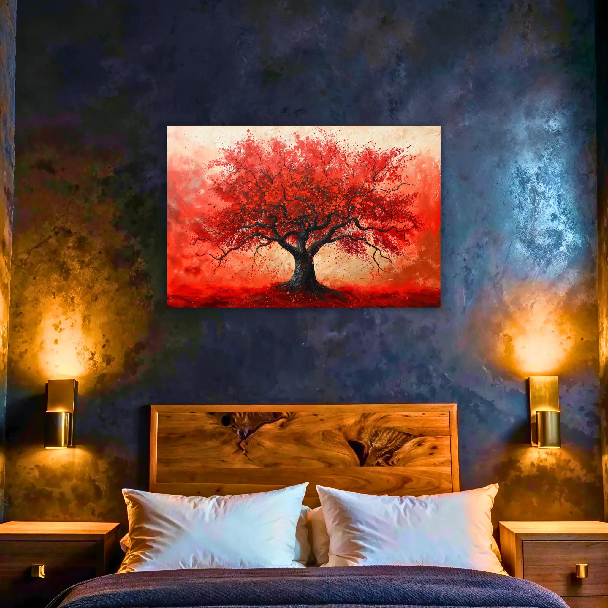 tableau-arbre-de-vie-rouge | DreamWay