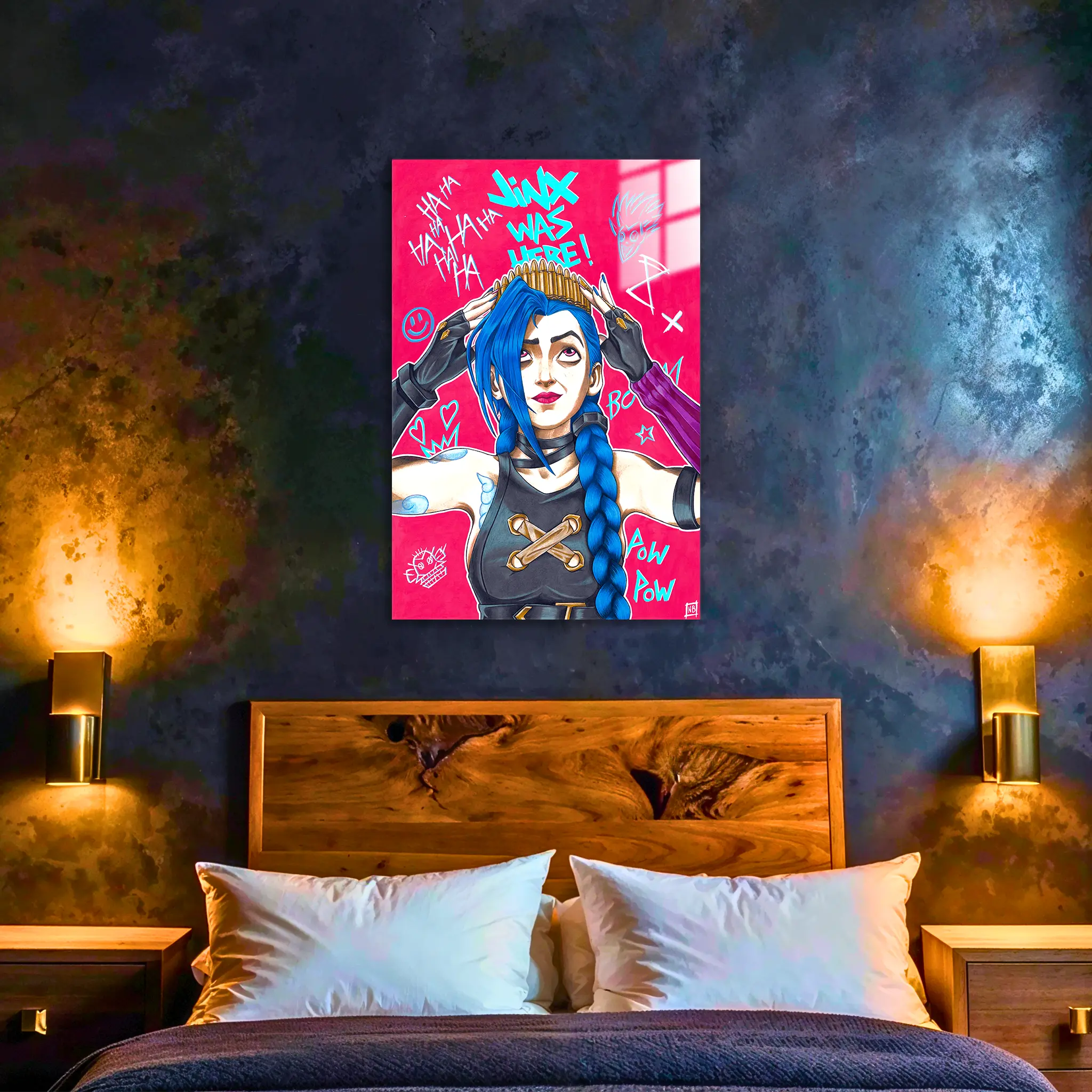 tableau-arcane-jinx-dans-la-chambre | DreamWay