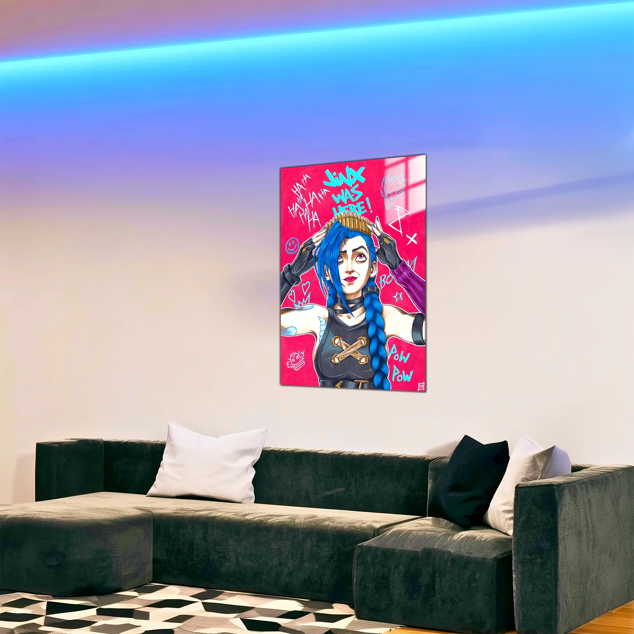 tableau-arcane-jinx-dans-le-salon | DreamWay