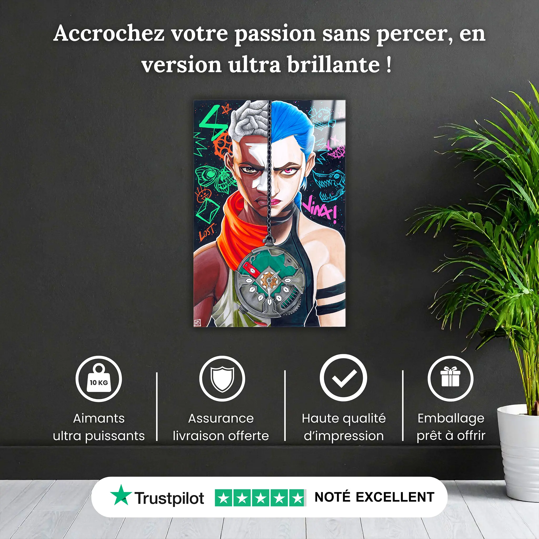 Tableau Arcane Jinx Et Ekko