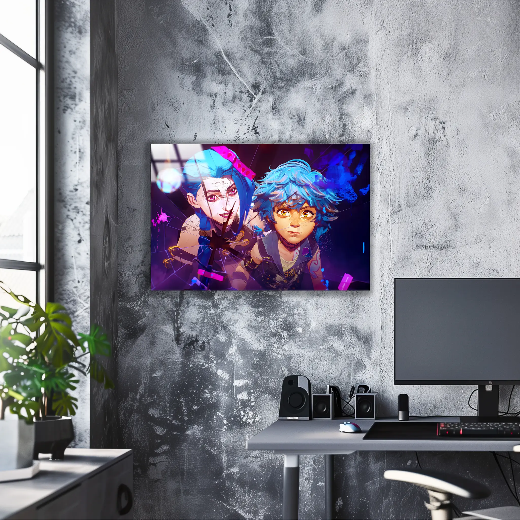 tableau-arcane-jinx-et-isha-portrait | DreamWay