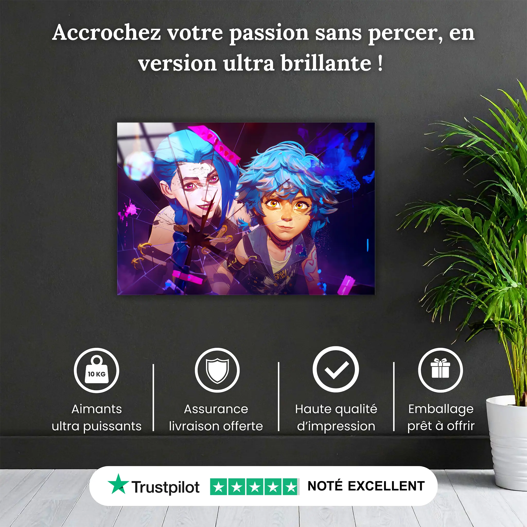 tableau-arcane-jinx-et-isha-portrait-pourquoi-acheter | DreamWay