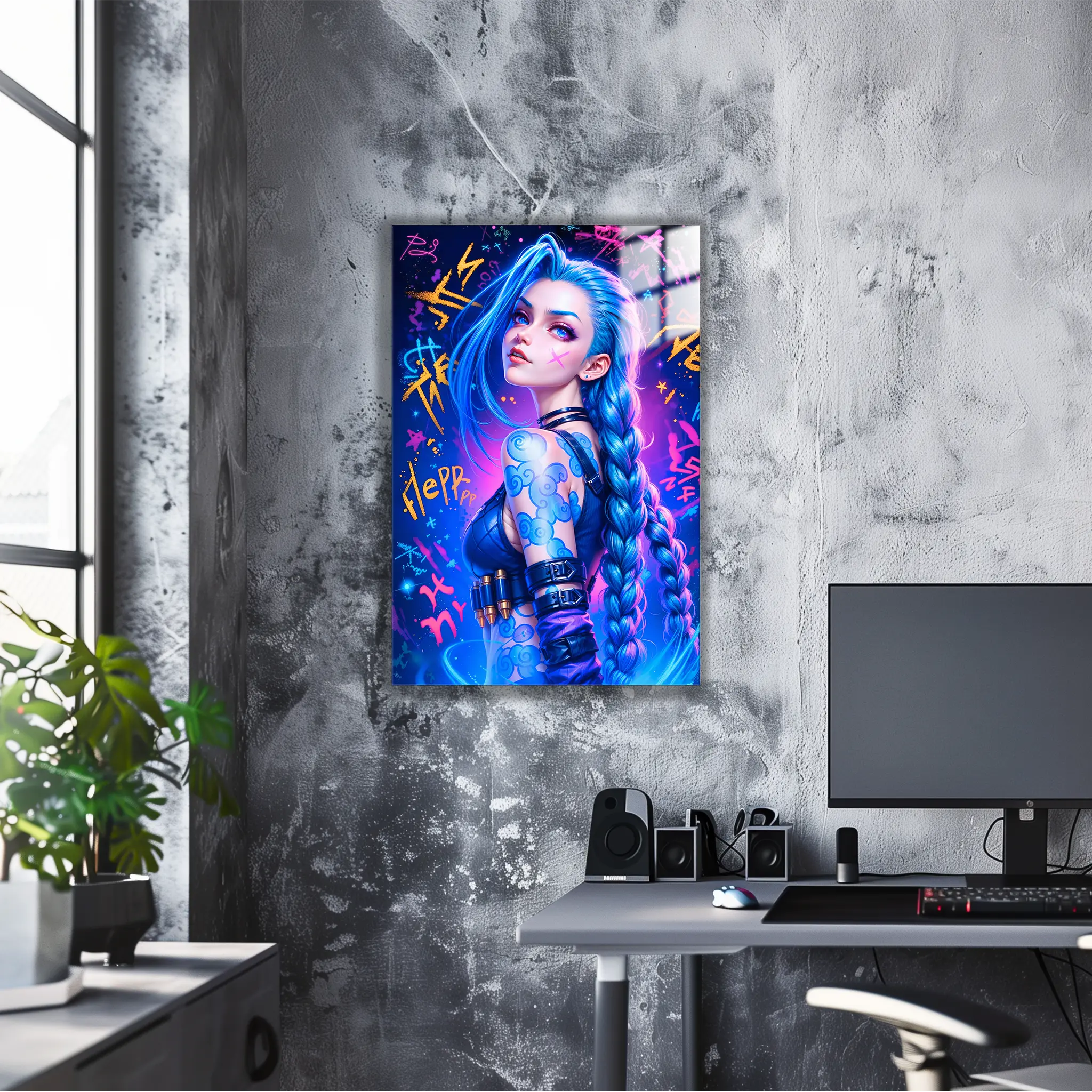 tableau-arcane-jinx-graffiti | DreamWay