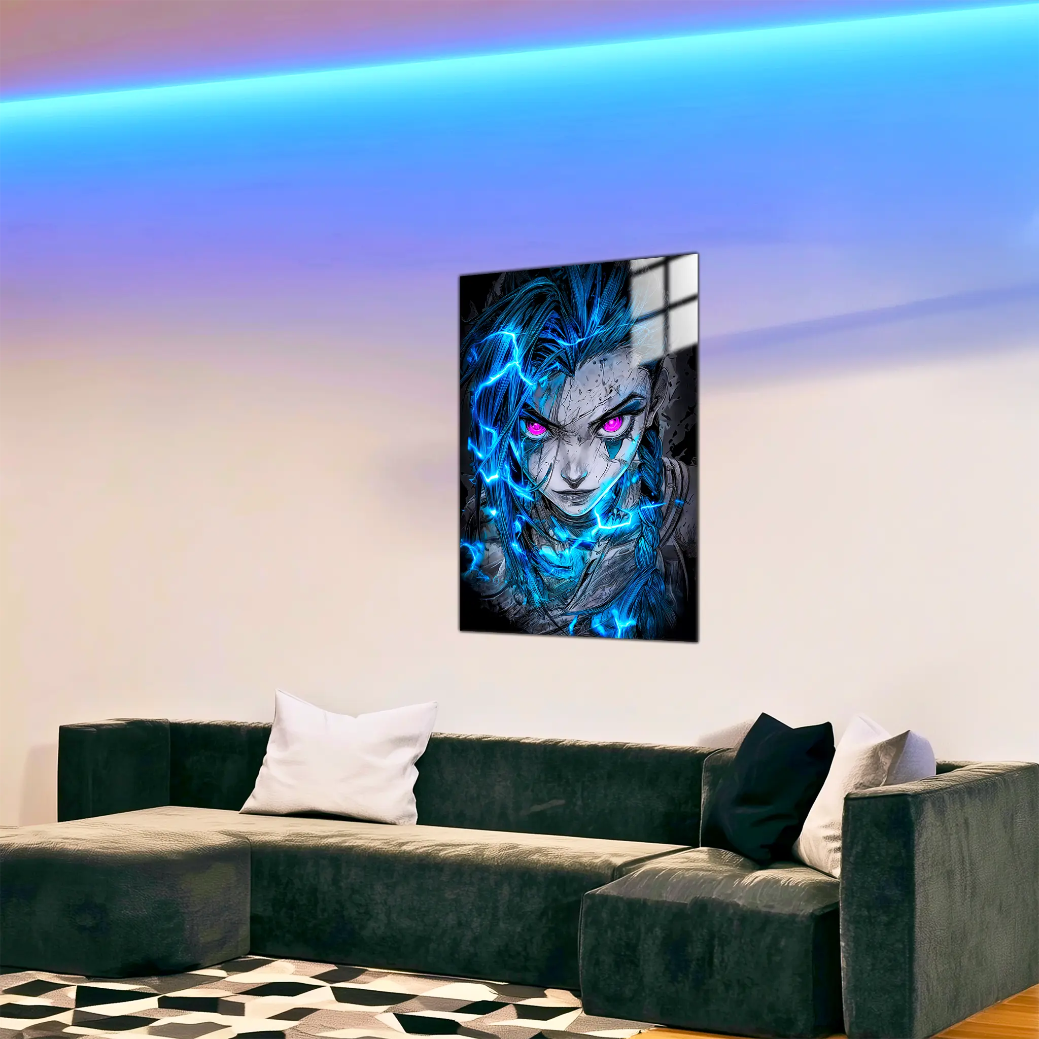 Tableau Arcane Jinx Portrait | DreamWay
