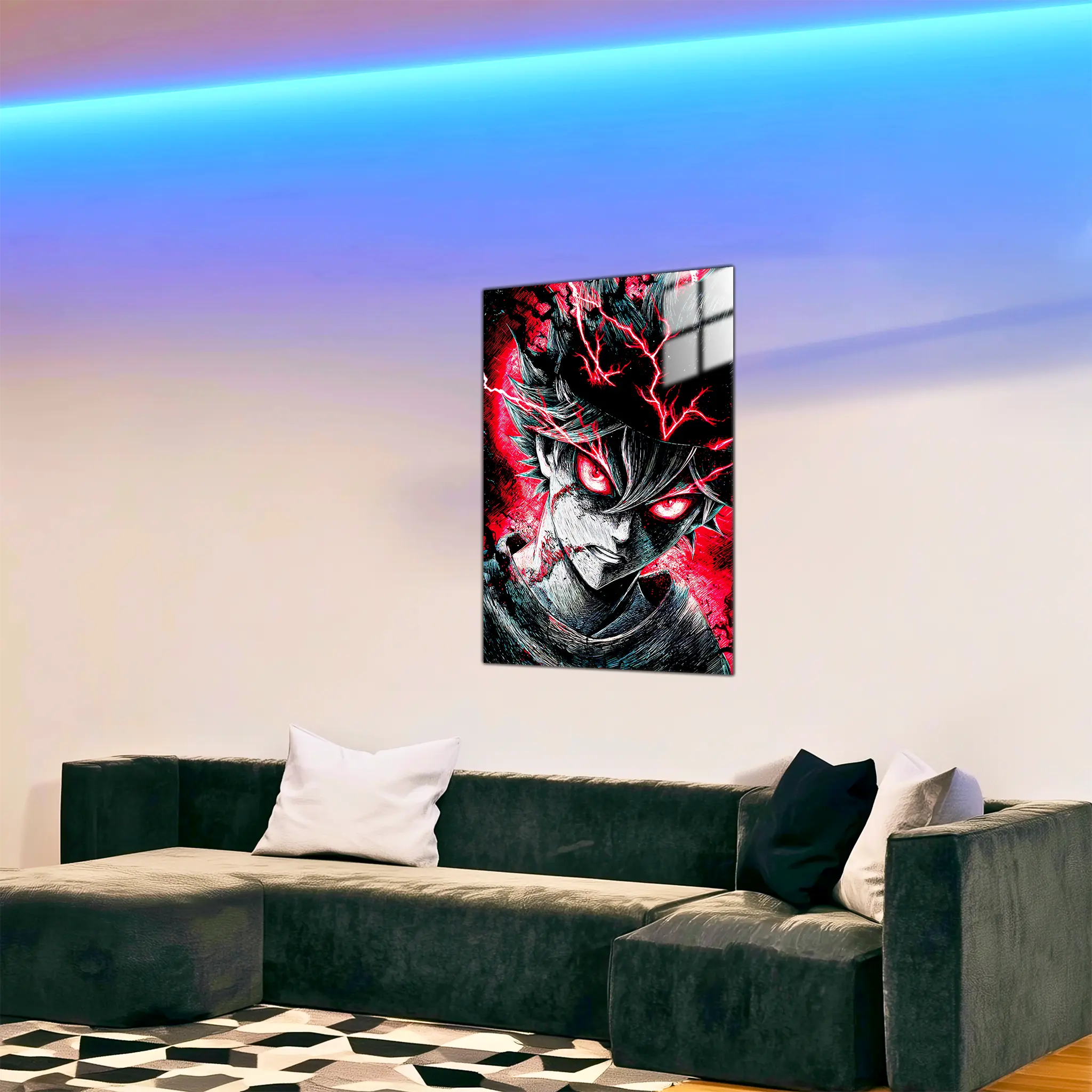 tableau-asta-blackclover-dans-le-salon | DreamWay