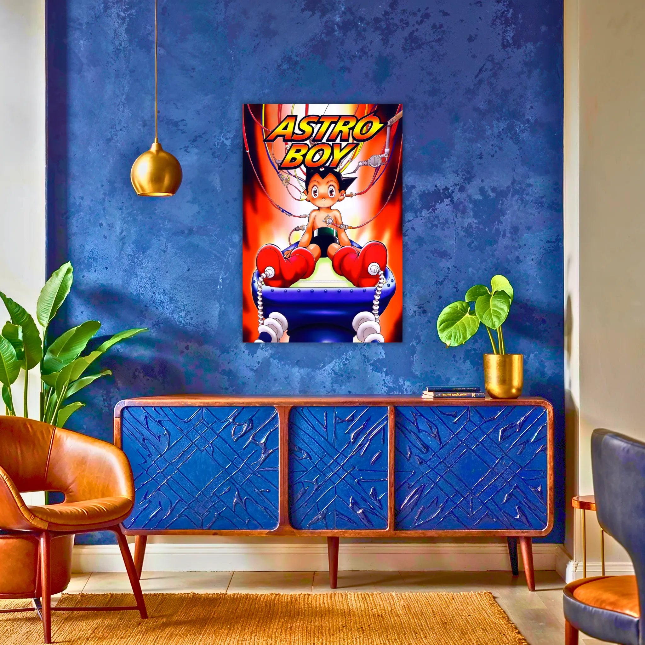 Tableau Astro Boy Affiche Vintage