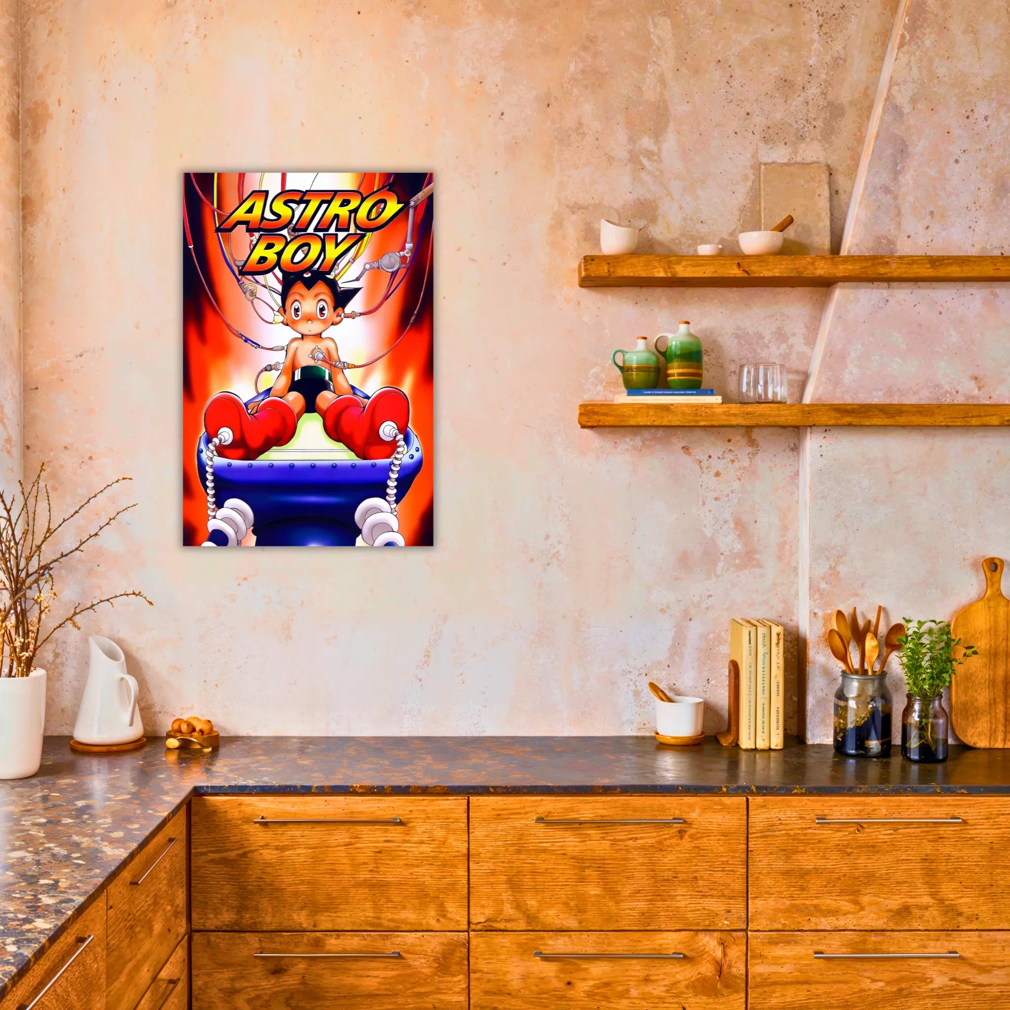 Tableau Astro Boy Affiche Vintage